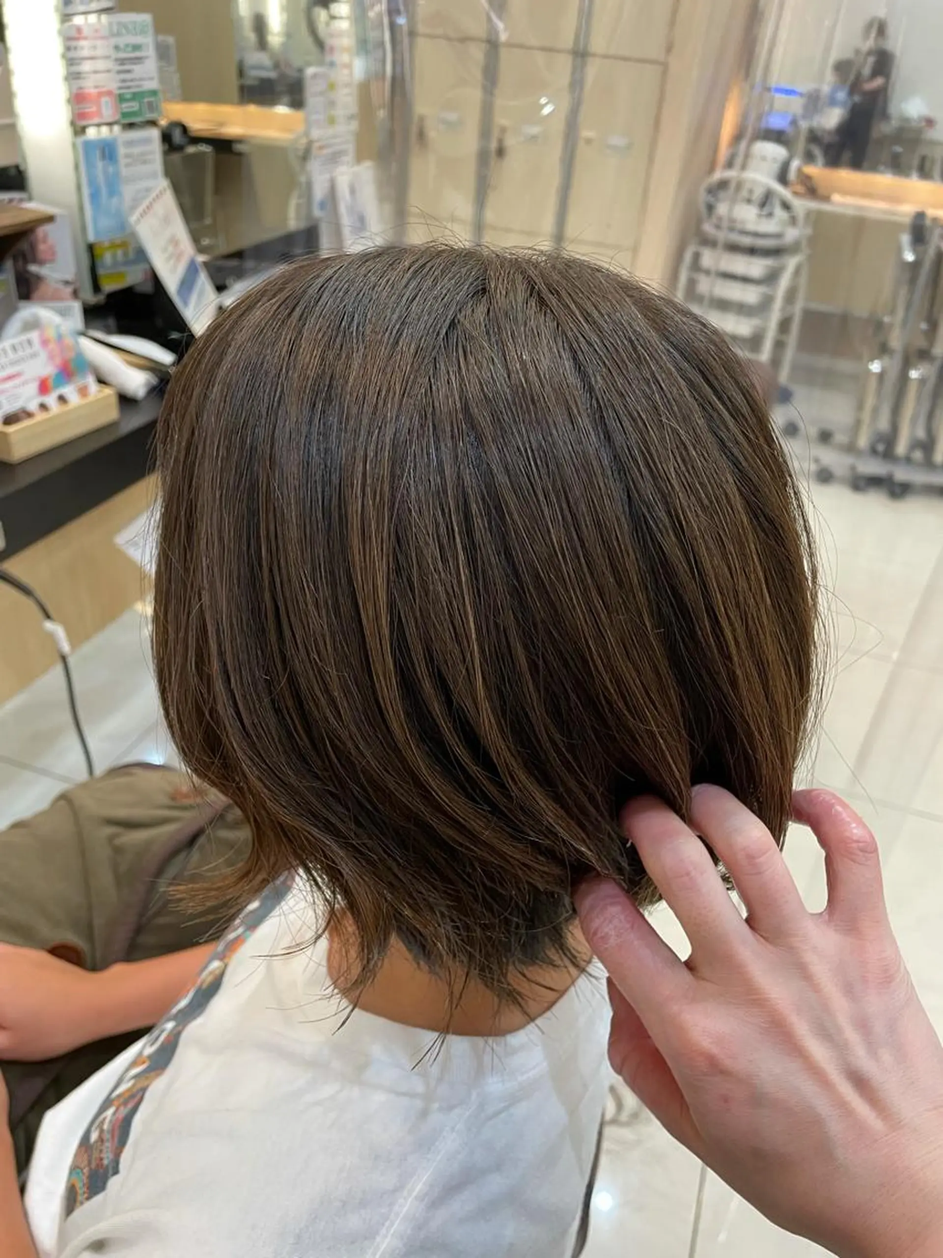 ショート カラー ヘアアレンジ リリー /Men's/パーマのヘアスタイル