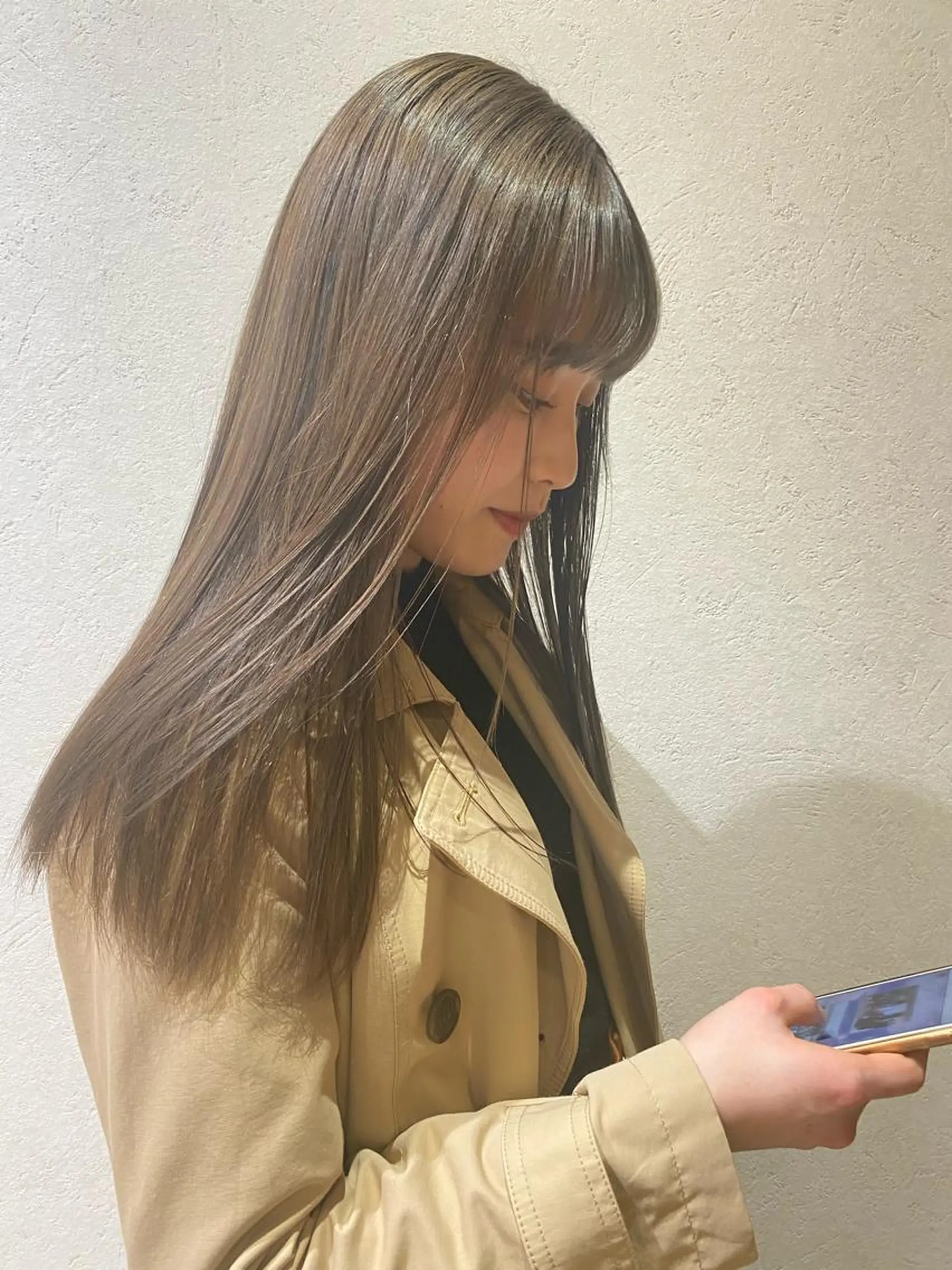 ロング カラー ヘアアレンジ ブリーチ グレージュ ヘアカラー トリートメント ヘッドスパ パーマ指名No1 /namiのヘアスタイル