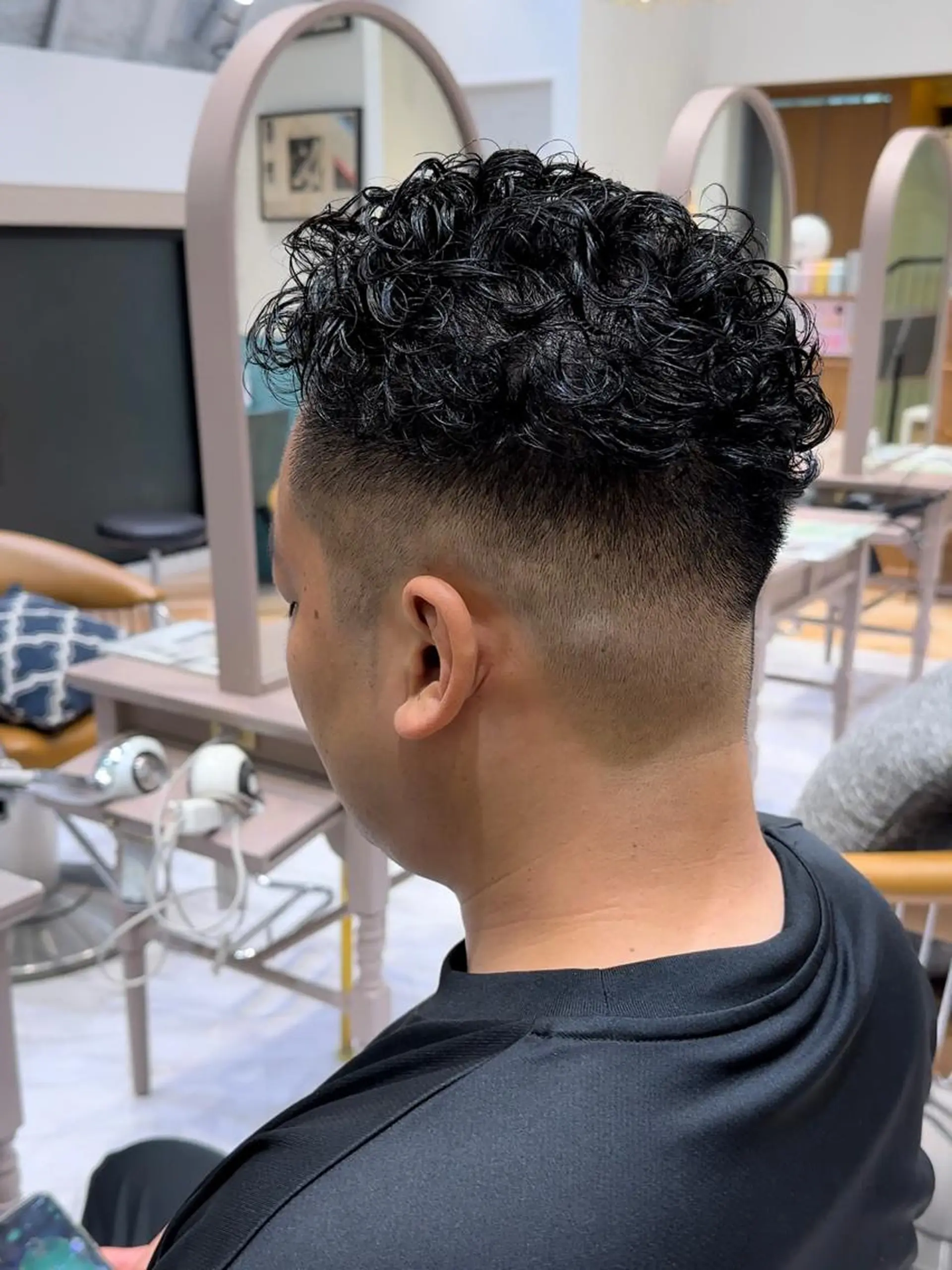 ショート パーマ メンズ 【池袋店 店長】伊藤 昂樹/曲がる縮毛矯正のヘアスタイル