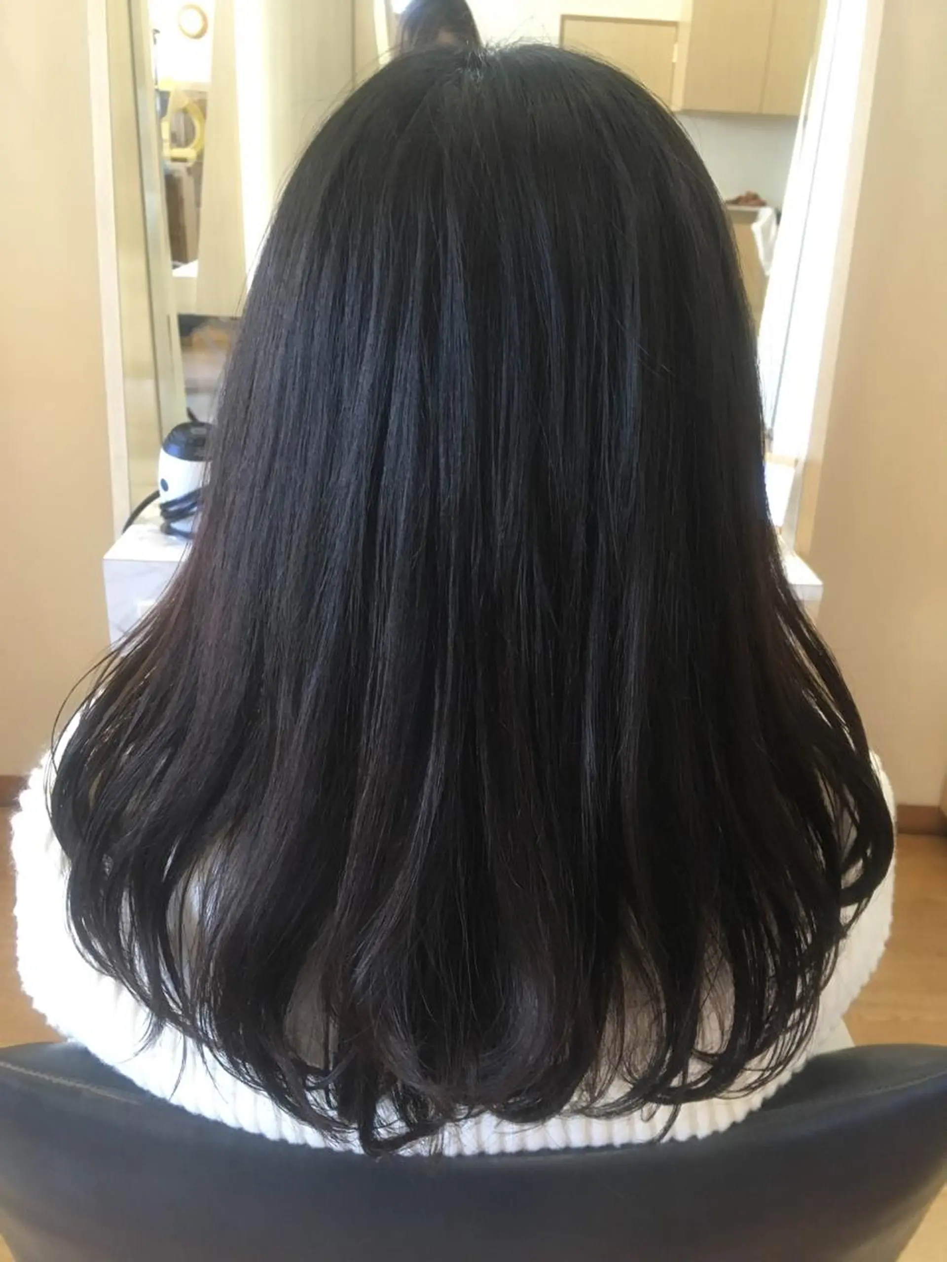 セミロング パーマ 牛島 久美子のマツエク・マツパデザイン