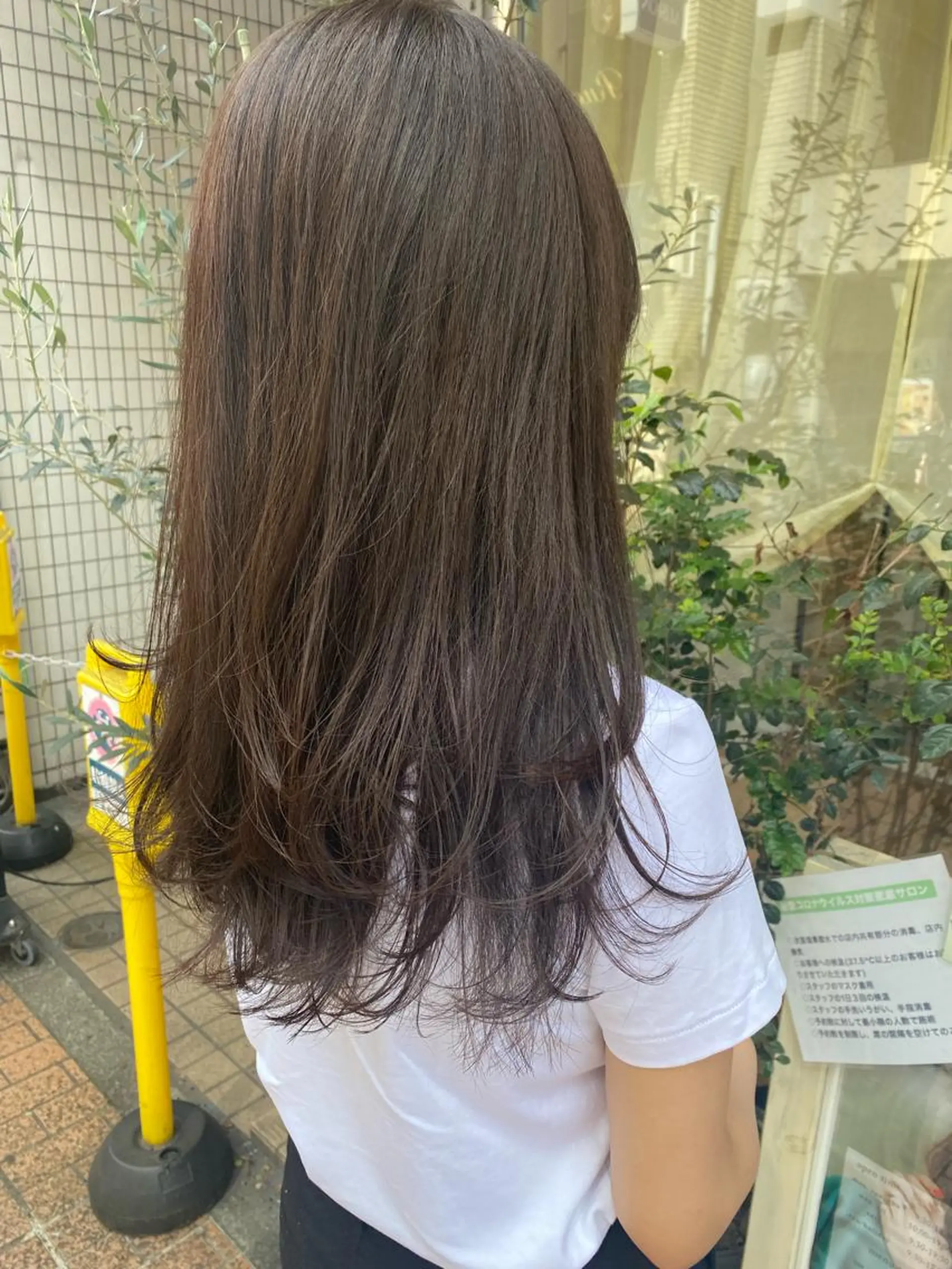 ロング カラー ヘアカラー トリートメント 宮内 真乃のヘアスタイル