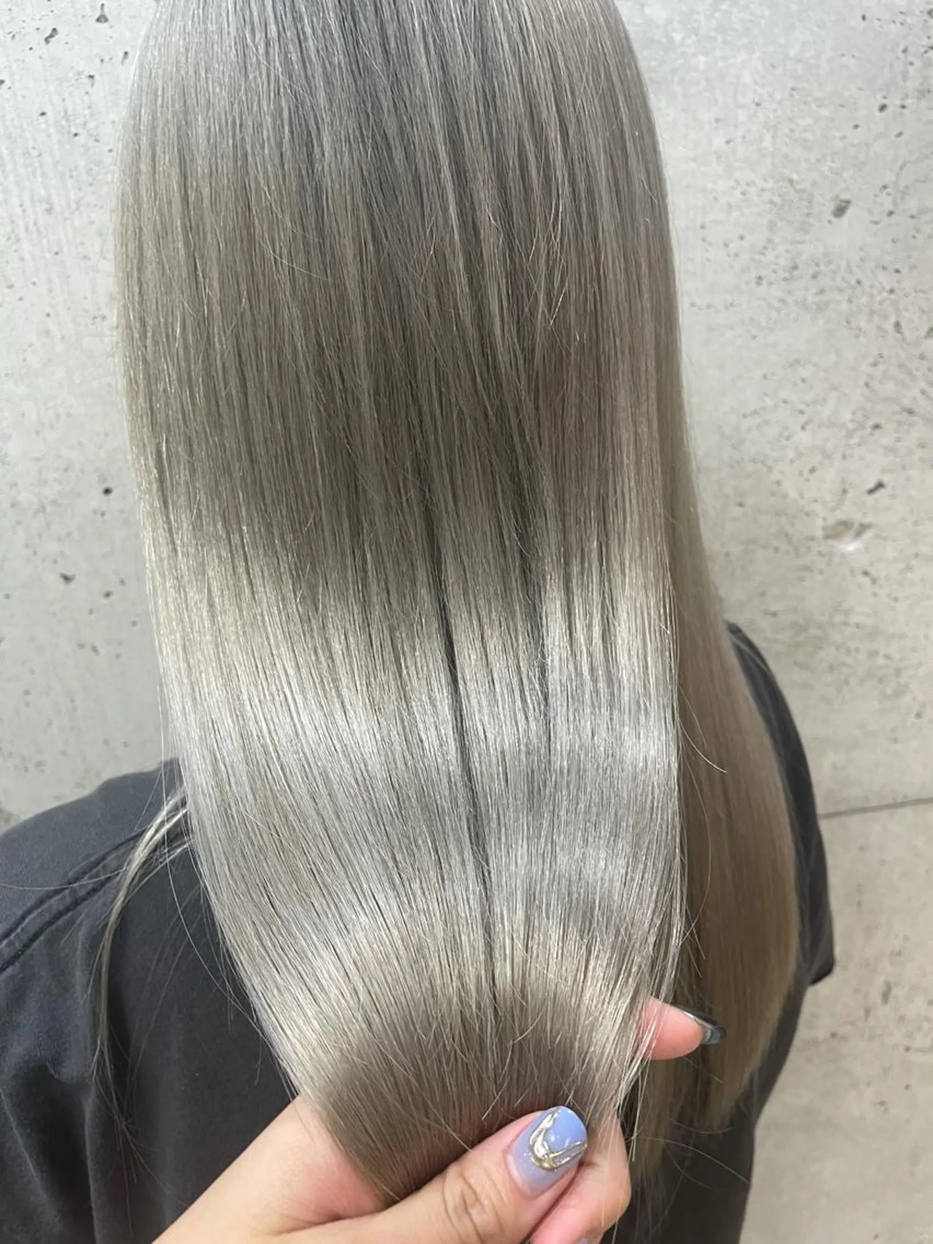 ロング カラー トリートメント youres hair 髪質改善トリートメント&ヘッドスパ  新宿三丁目店【ユアーズヘア】所属・🦋透明感カラー 👑NODOKA🦋のヘアスタイル