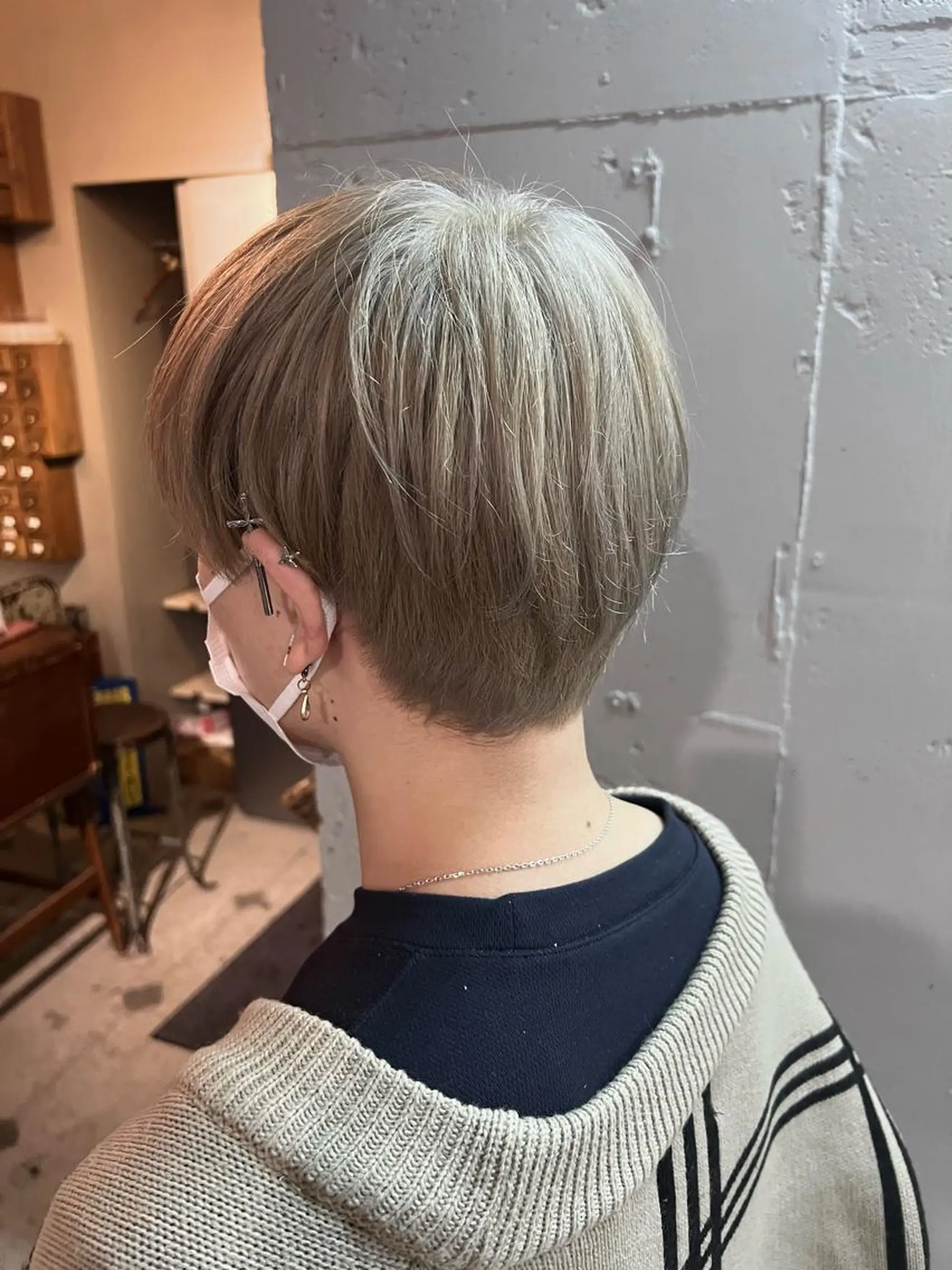 ショート メンズ メンズブリーチ ヘアカラー トリートメント 似合わせ×美髪改善✨ Yutoのヘアスタイル