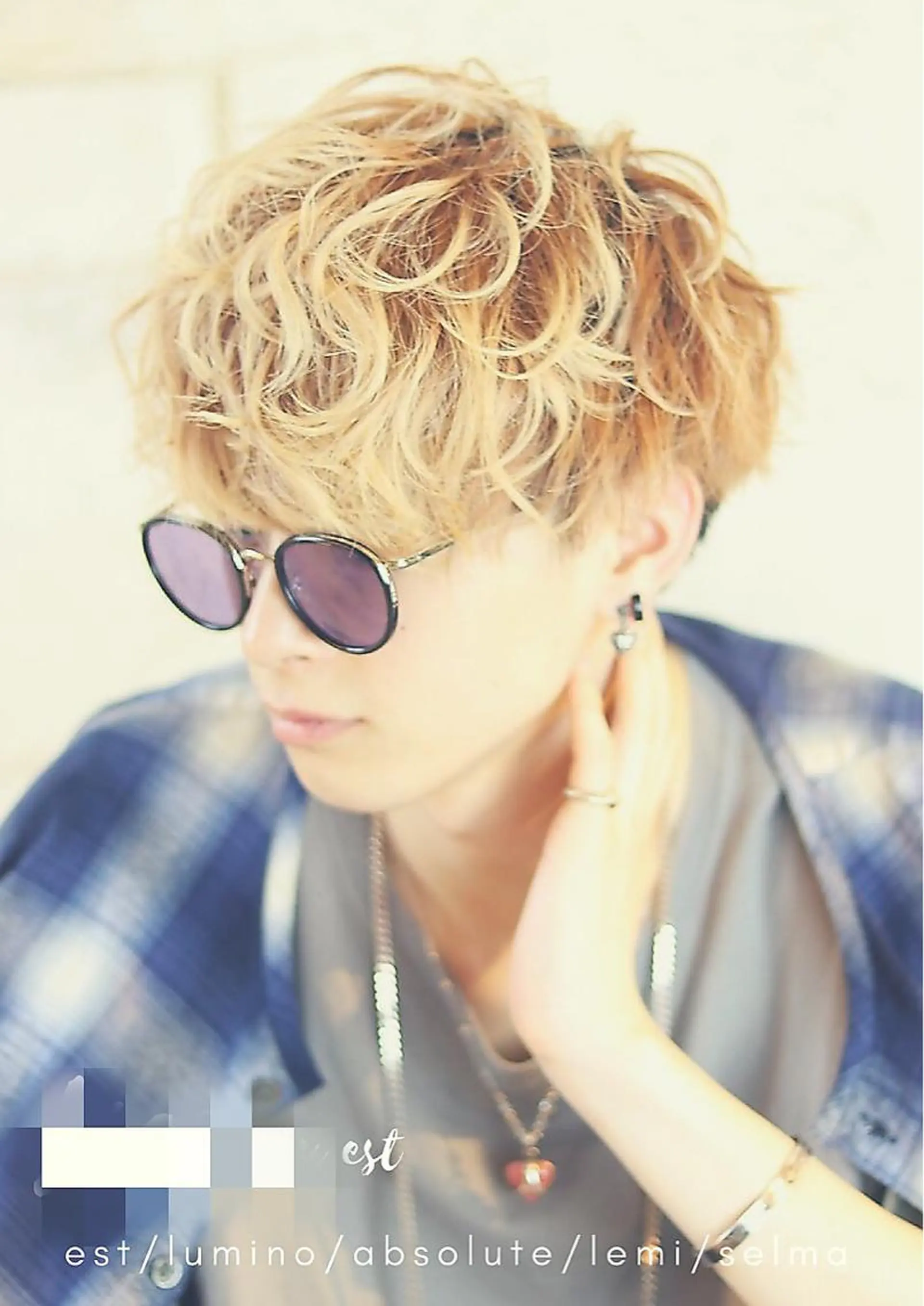 ショート カラー メンズ しが りょーたのヘアスタイル