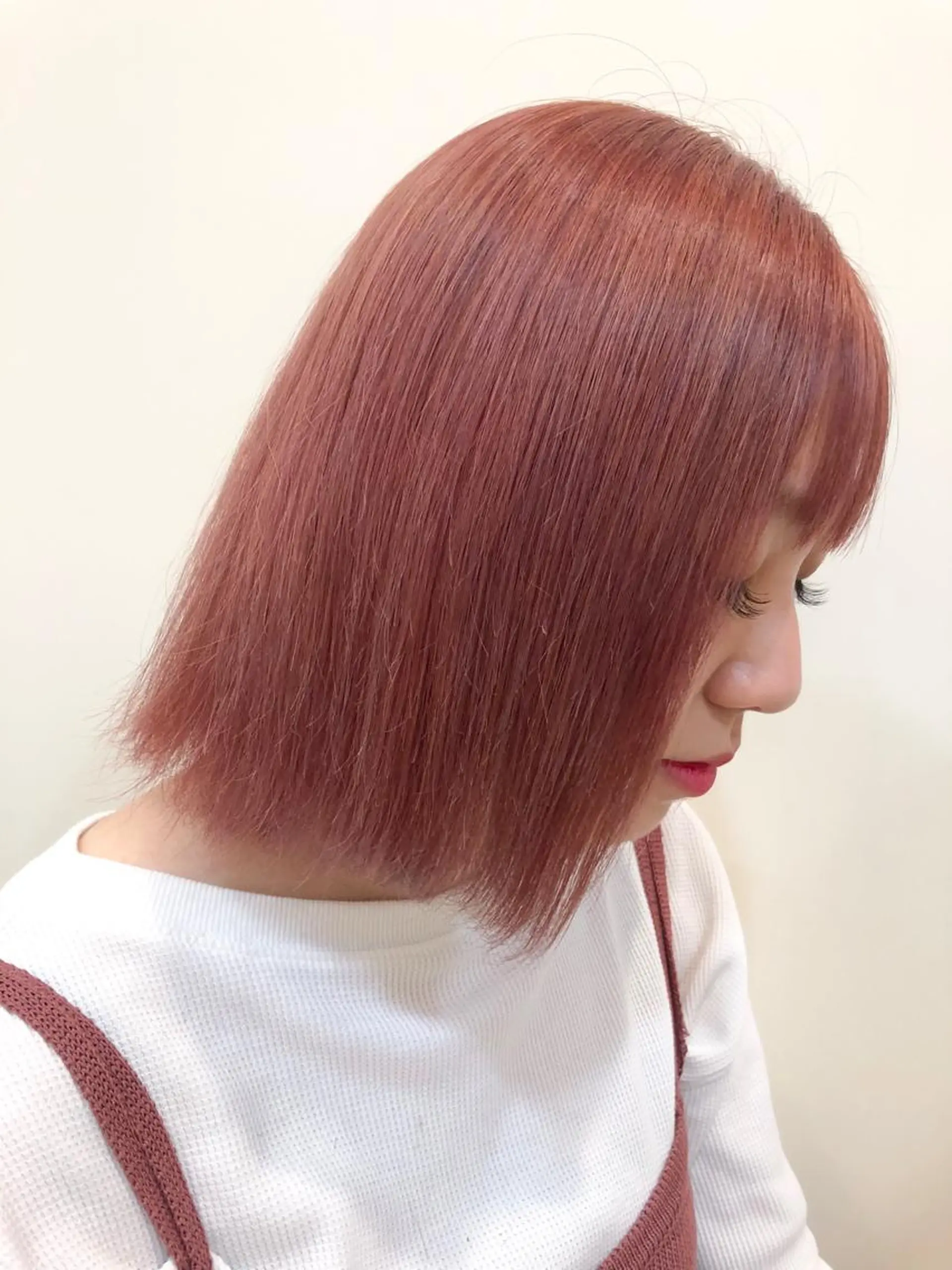 カラー ブリーチ イルミナカラー 東梅田エリアカラー ヘアセットNo. 1のヘアスタイル