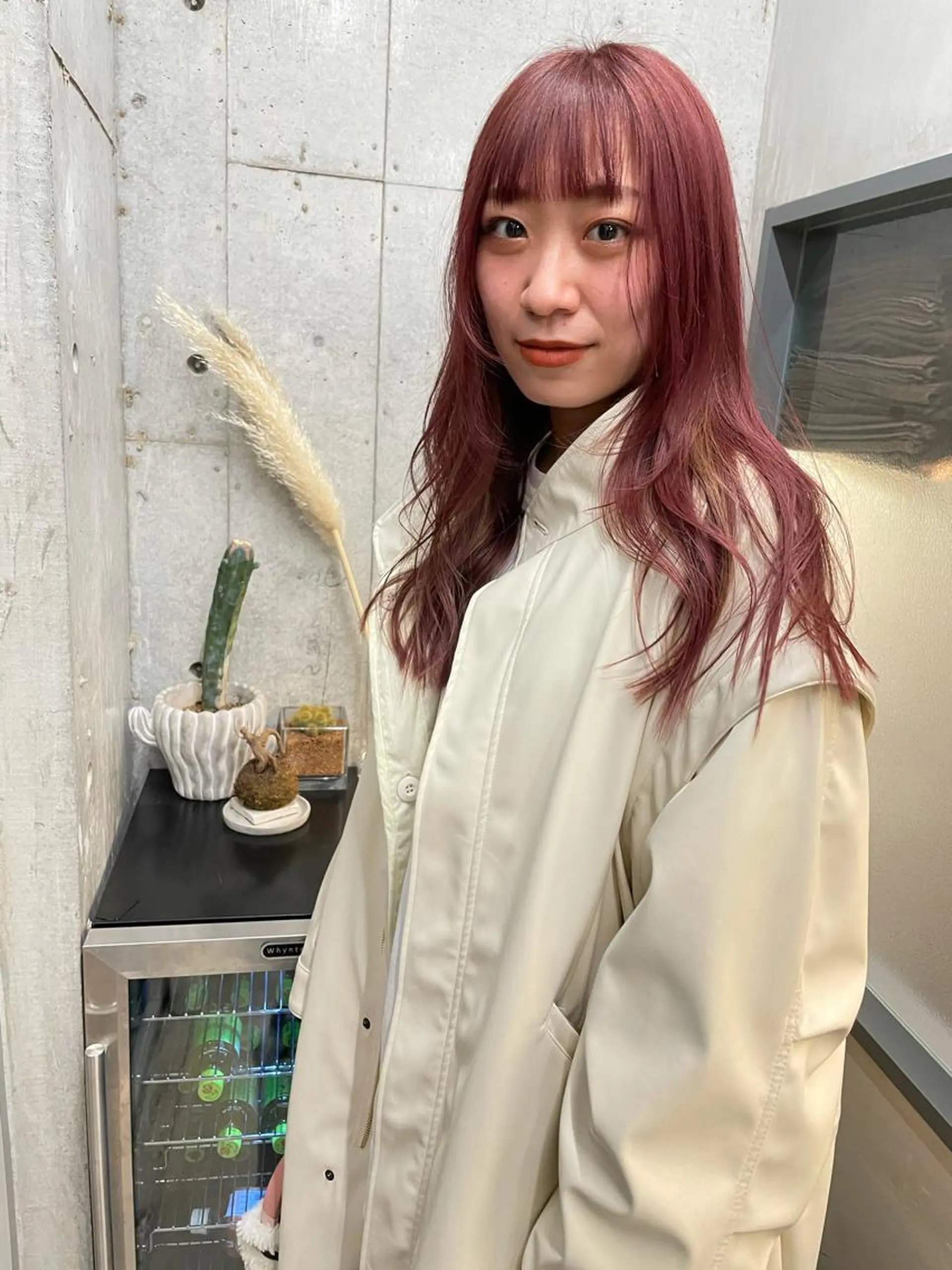ミディアム カラー カット ヘアカラー トリートメント センスをお届けします 大谷将生INFPのヘアスタイル