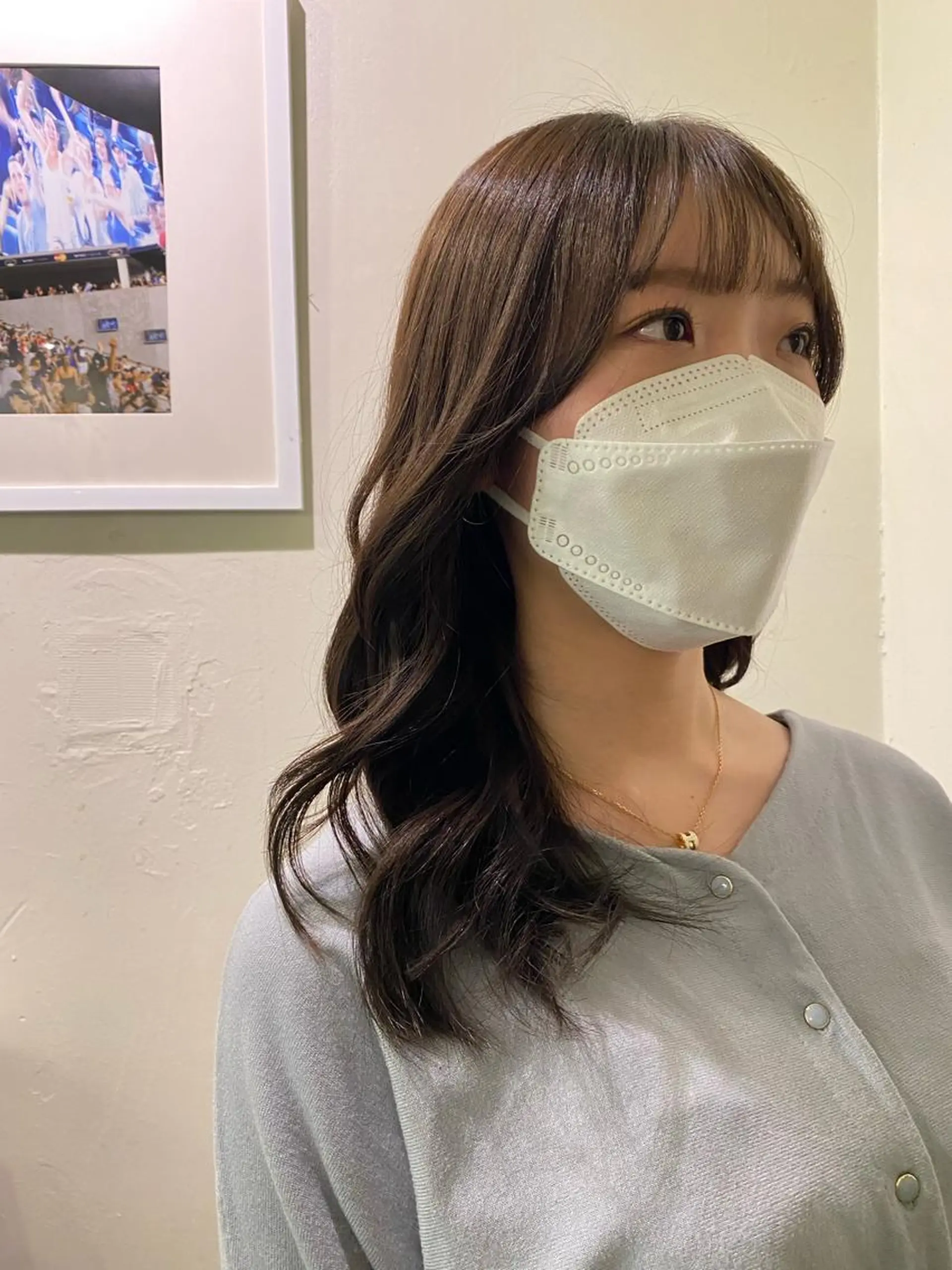 セミロング les baladins du miroir所属・🍃YURI 🍃のヘアスタイル