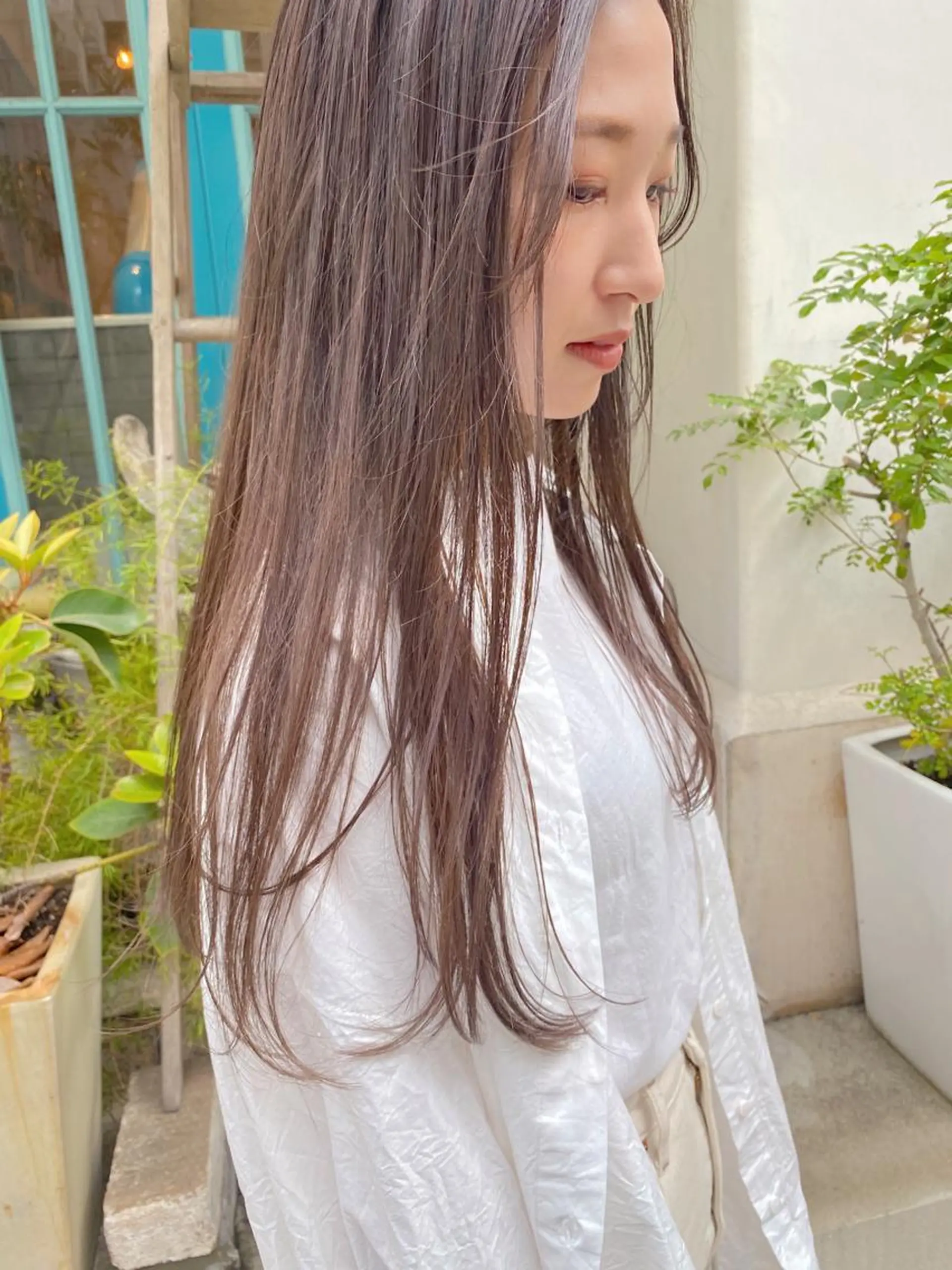 ロング カラー ance ayelashアンセアイラッシュ薬院店所属・神原 ありさのマツエク・マツパデザイン