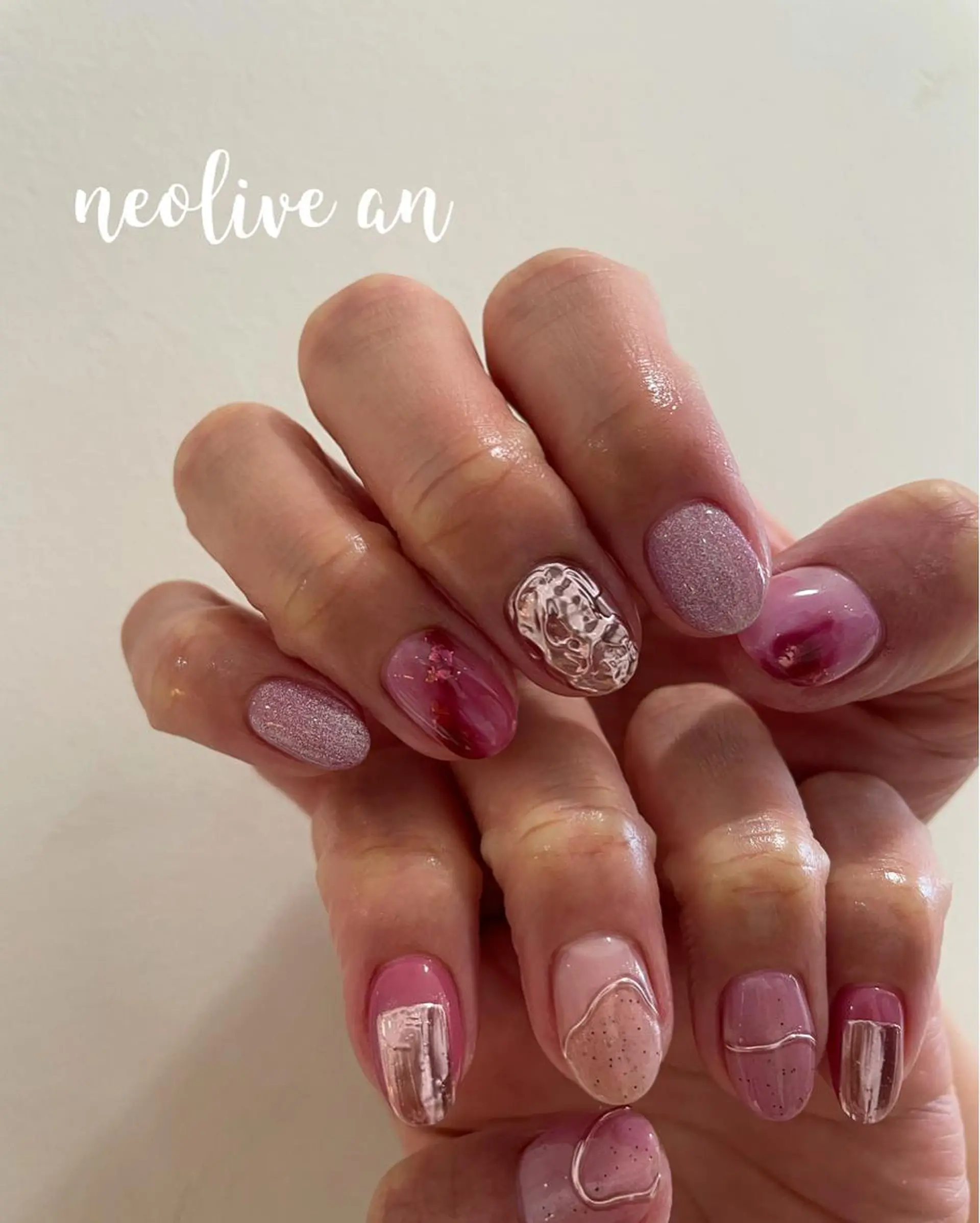 キッズ ネイル 春ネイル feey ⁑erinaのネイルデザイン