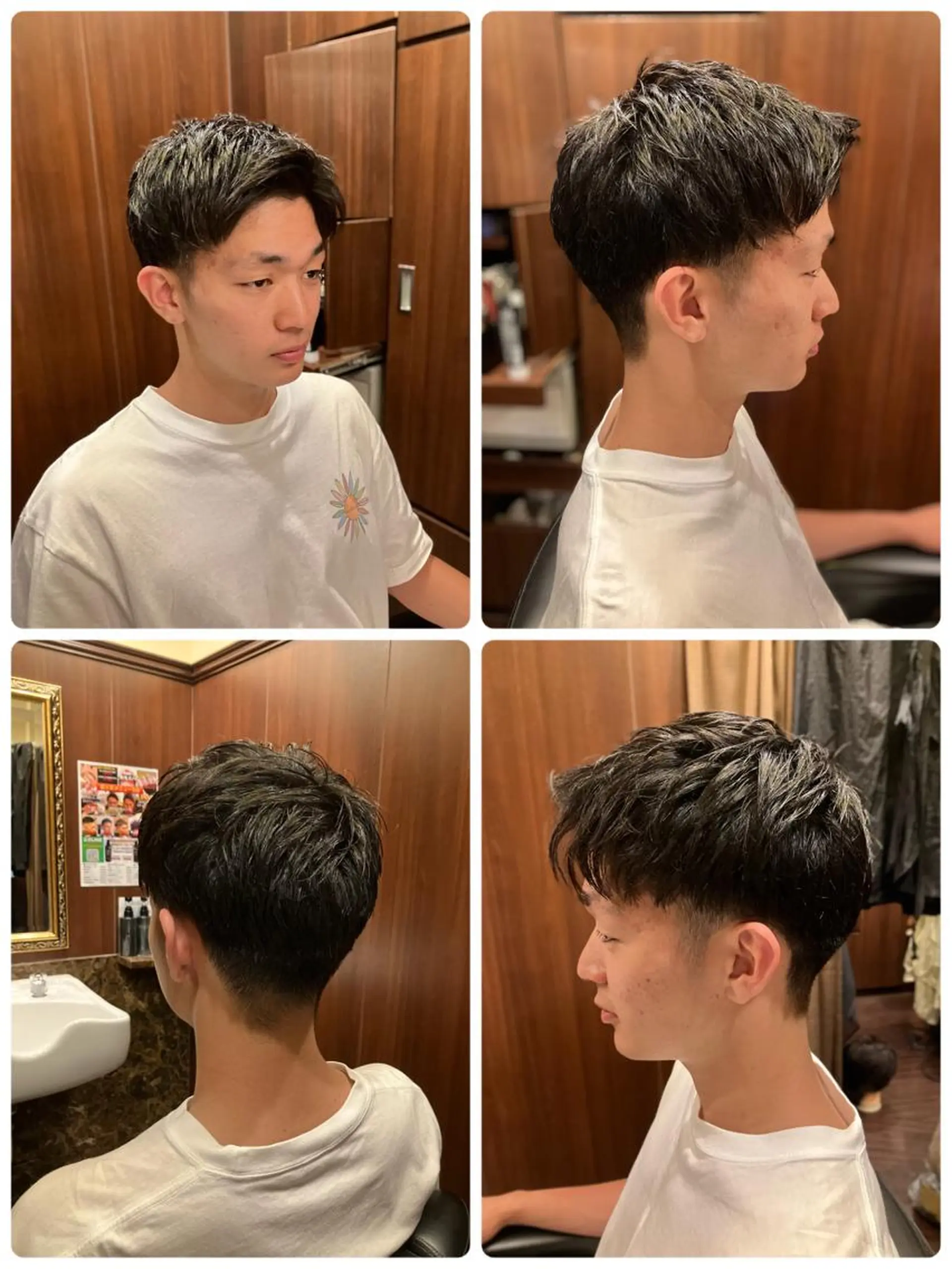ショート BroTokyo Barbershop 銀座店所属・大河 たいがのヘアスタイル