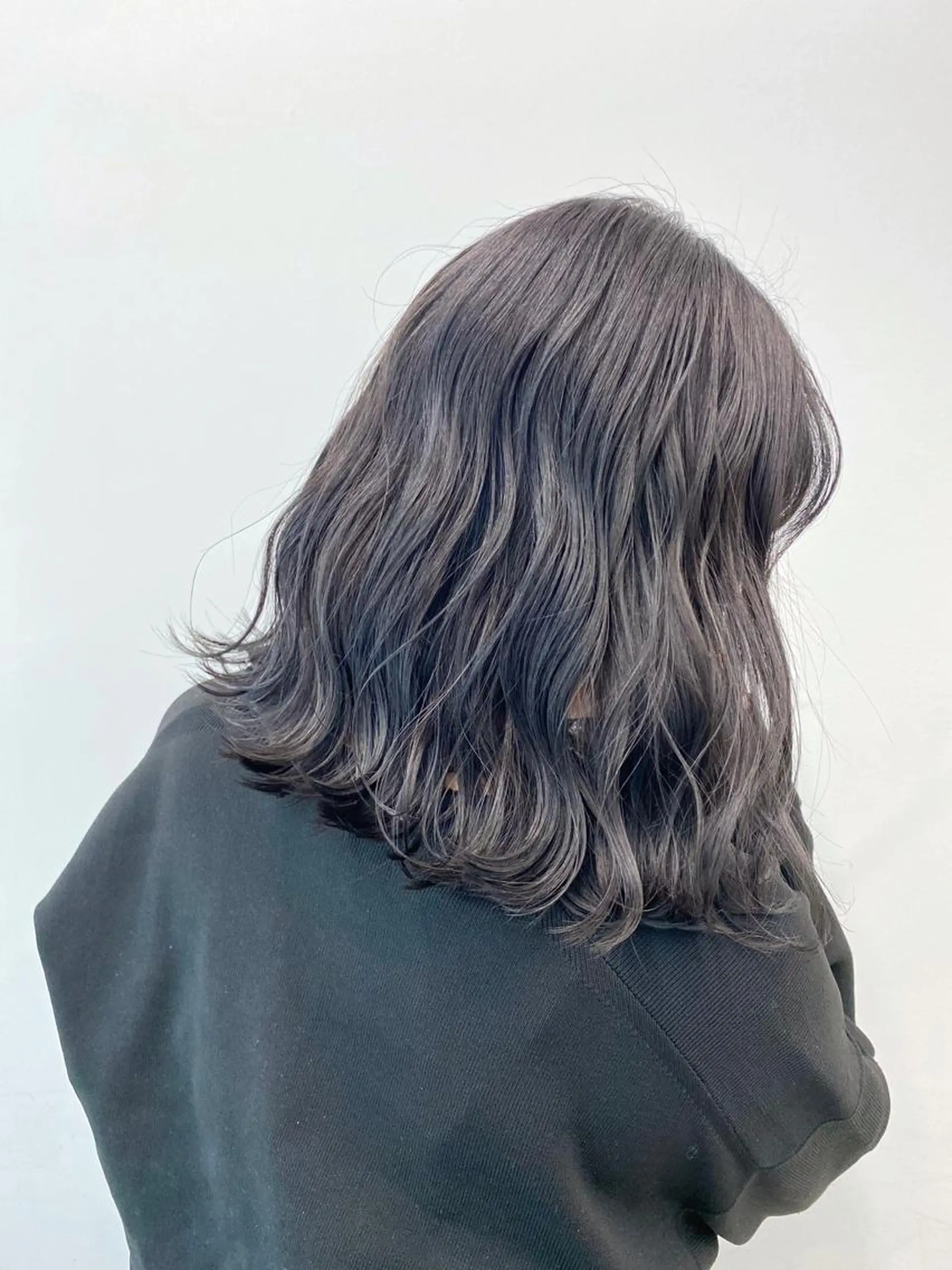 ミディアム カラー momo所属・メンズヘアメイク 🩵Mayuki🩵のヘアスタイル