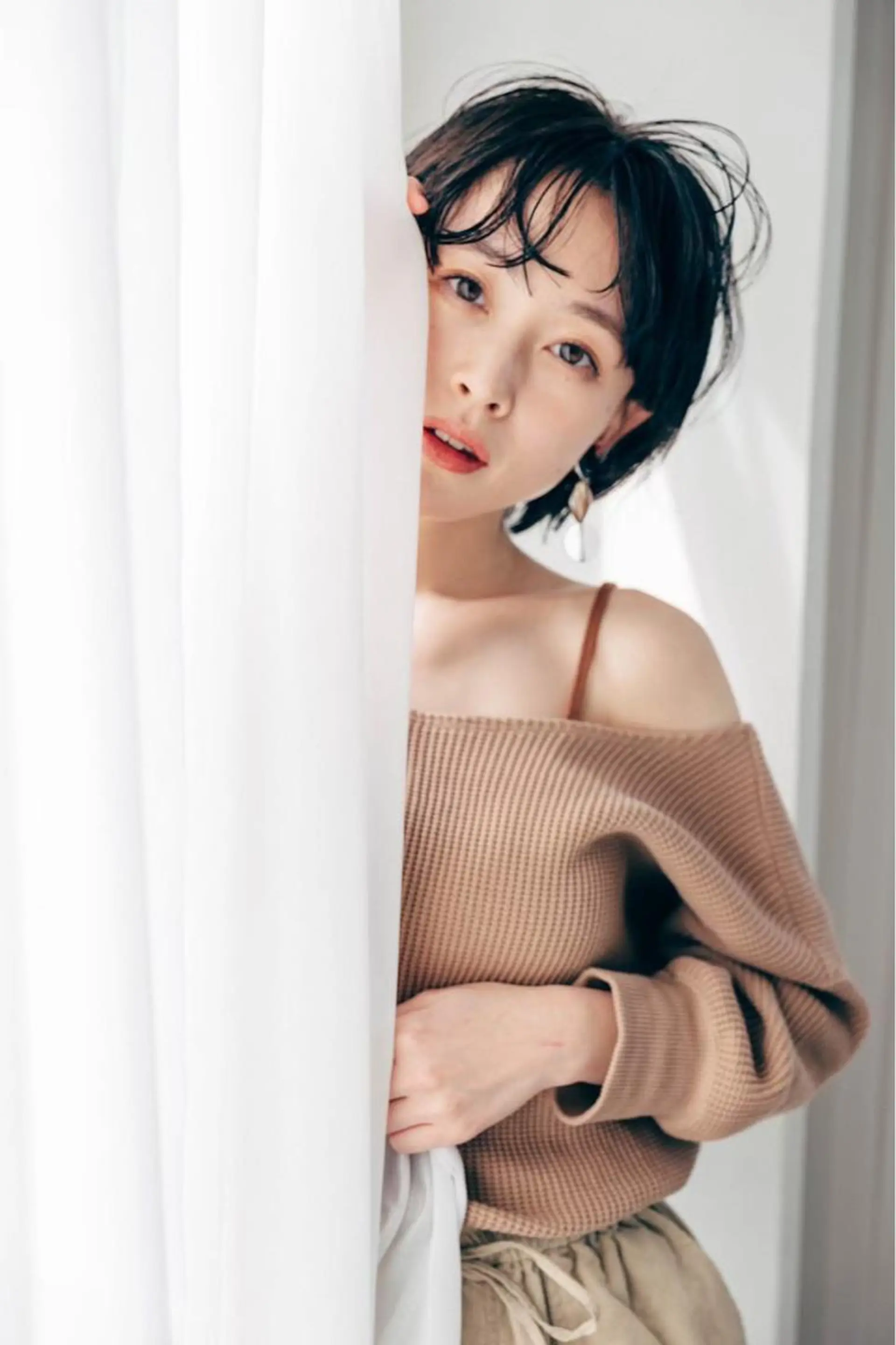 ショート パーマ ショート/ボブ特化 相良 真子のヘアスタイル