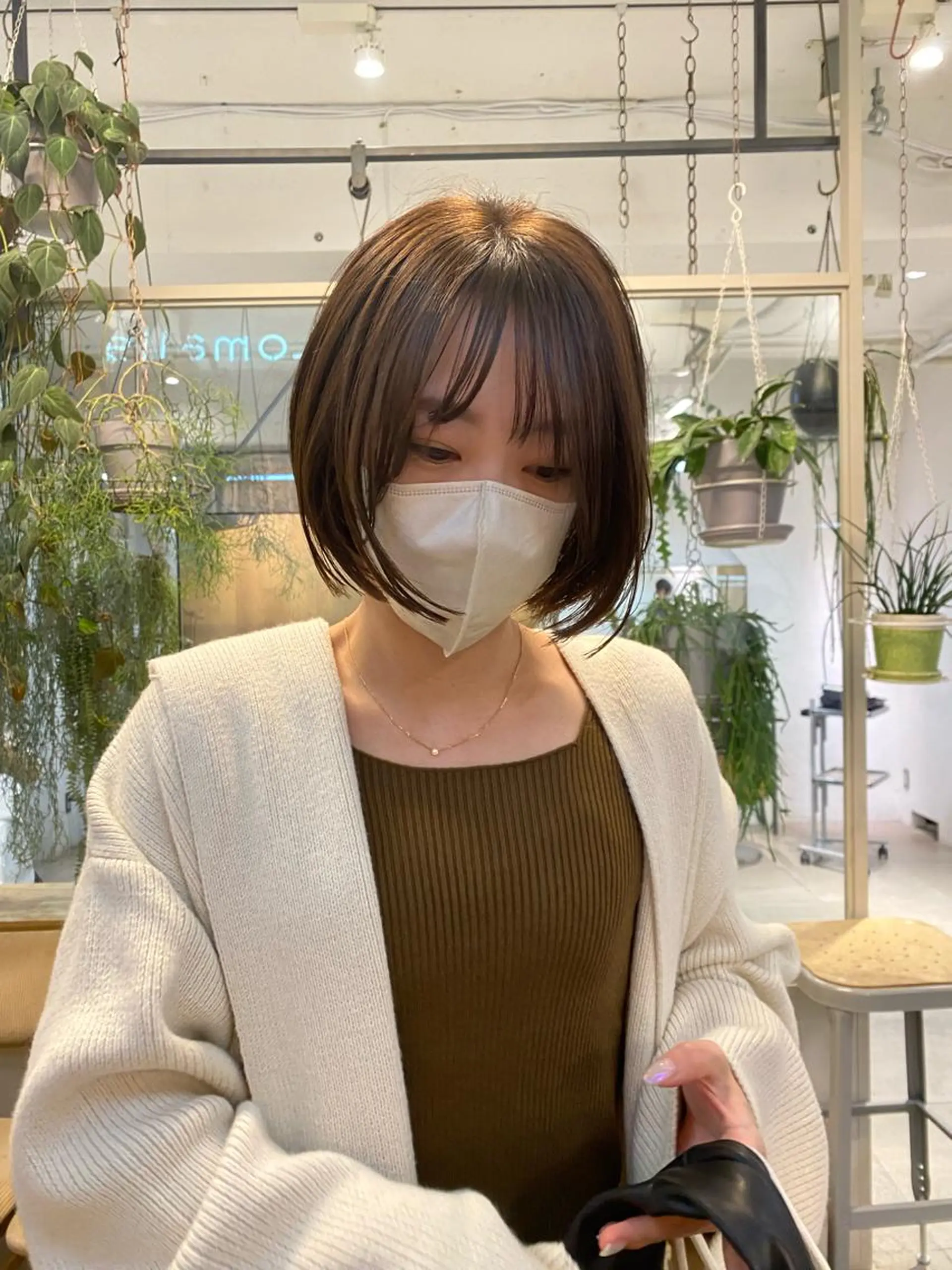 ミディアム カラー ヘアカラー 艶カラー 🤍🫧/makoのヘアスタイル