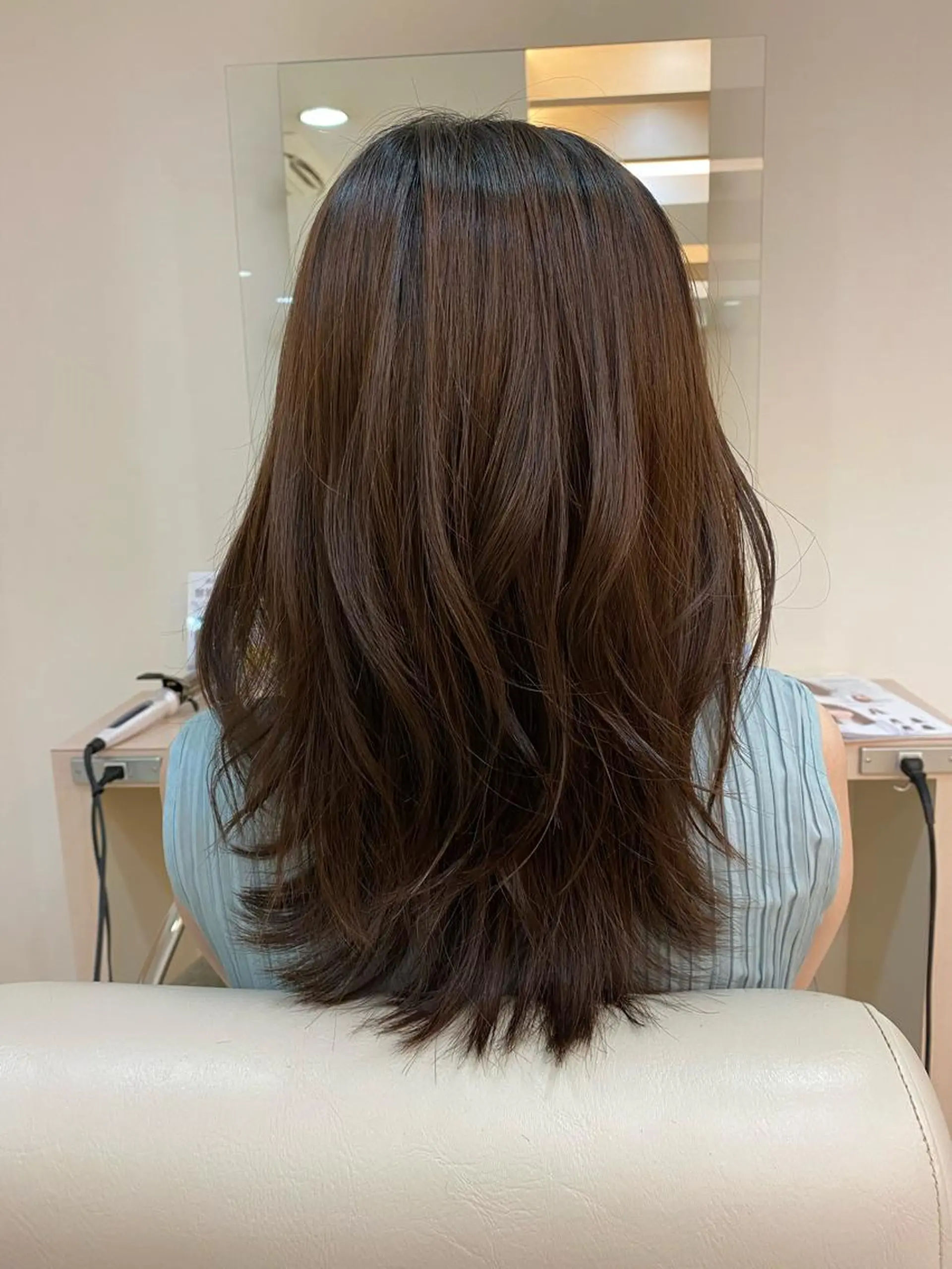 ミディアム 🌟ROUGE 🧸おびつななみのヘアスタイル