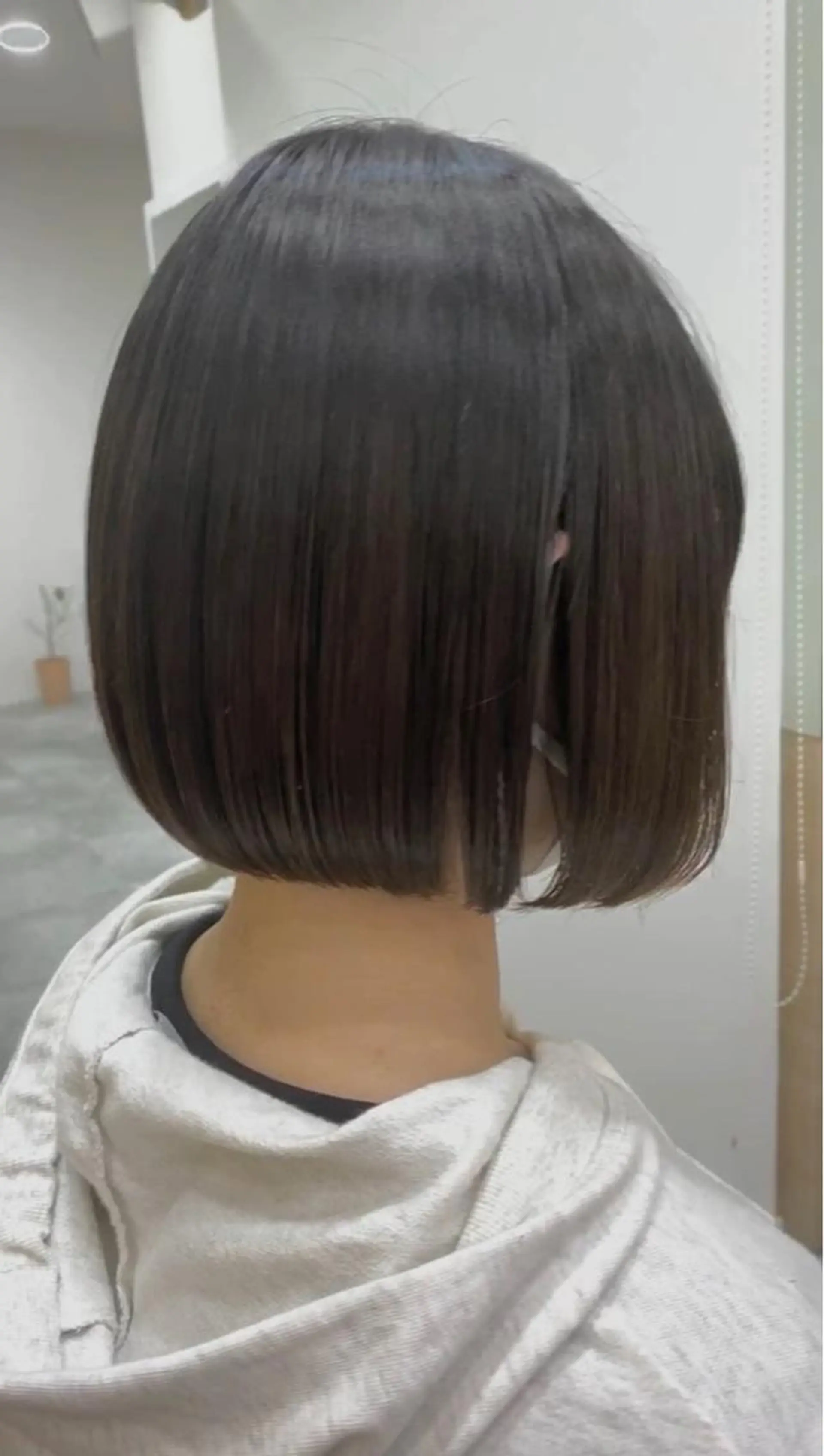 ショート 縮毛矯正 ボブ/レイヤーカット 木原崇了のヘアスタイル