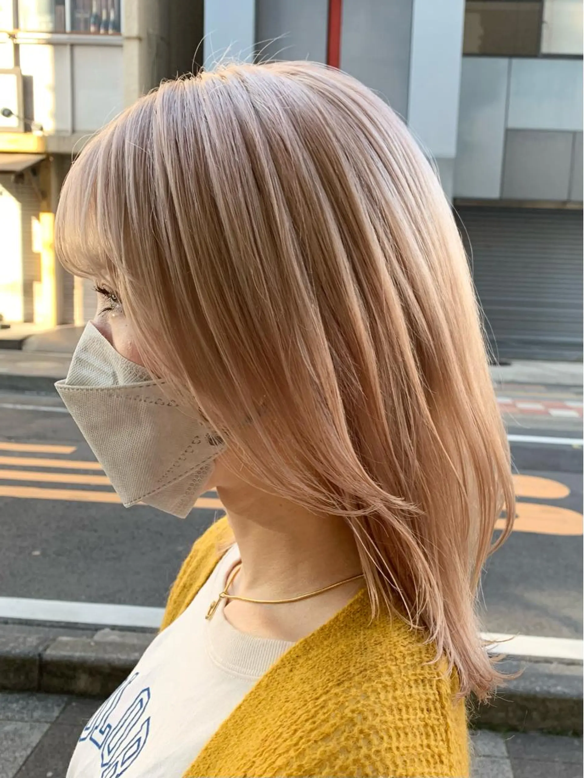 セミロング ショートスタイル /tomo.のヘアスタイル