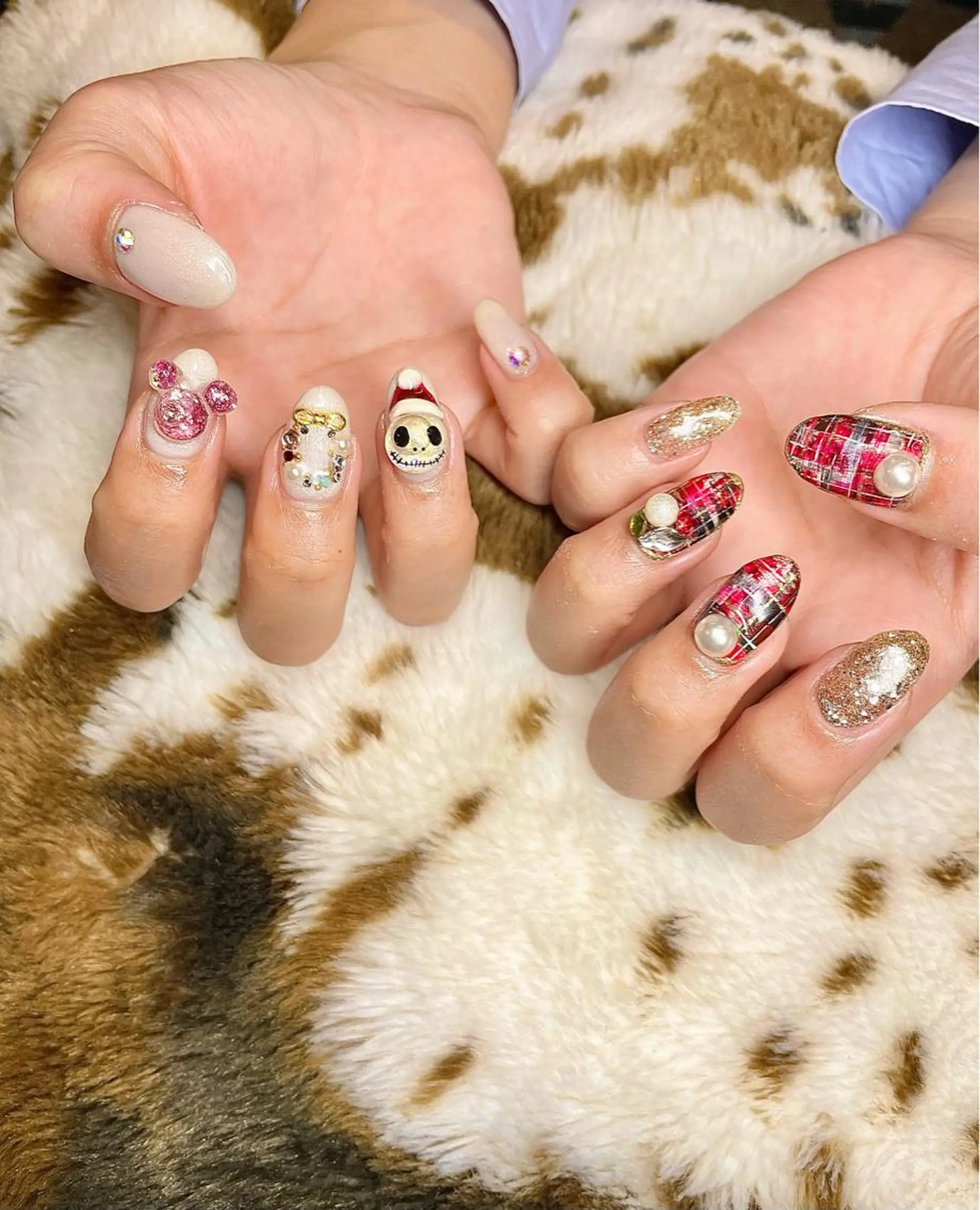 ミディアム カラー パーマ ヘアアレンジ メンズ キッズ ネイル マツエク・マツパ nail&eye Aoのマツエク・マツパデザイン