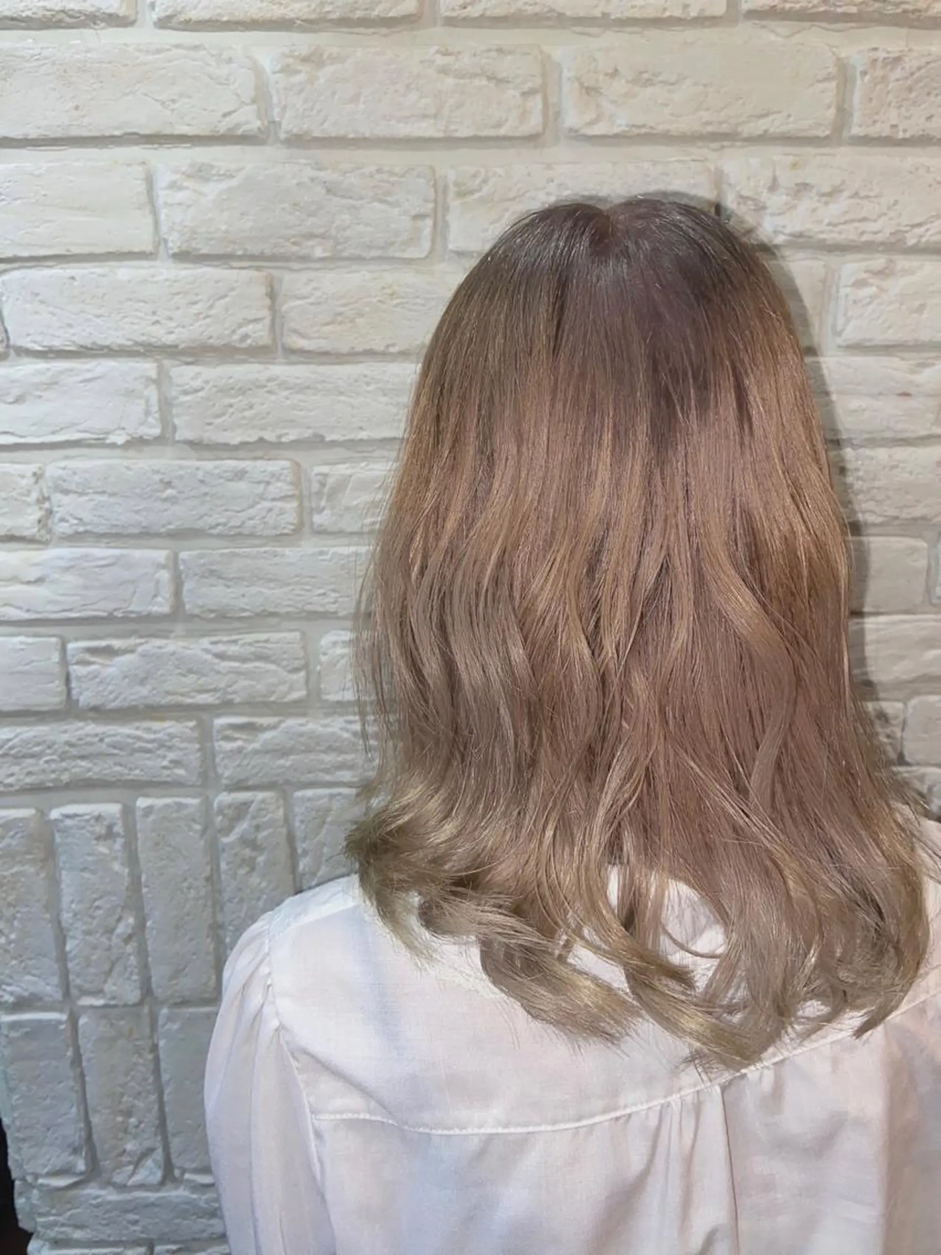 セミロング カラー 🦉静かに過ごしたい 方、個室席🦉タナカのヘアスタイル