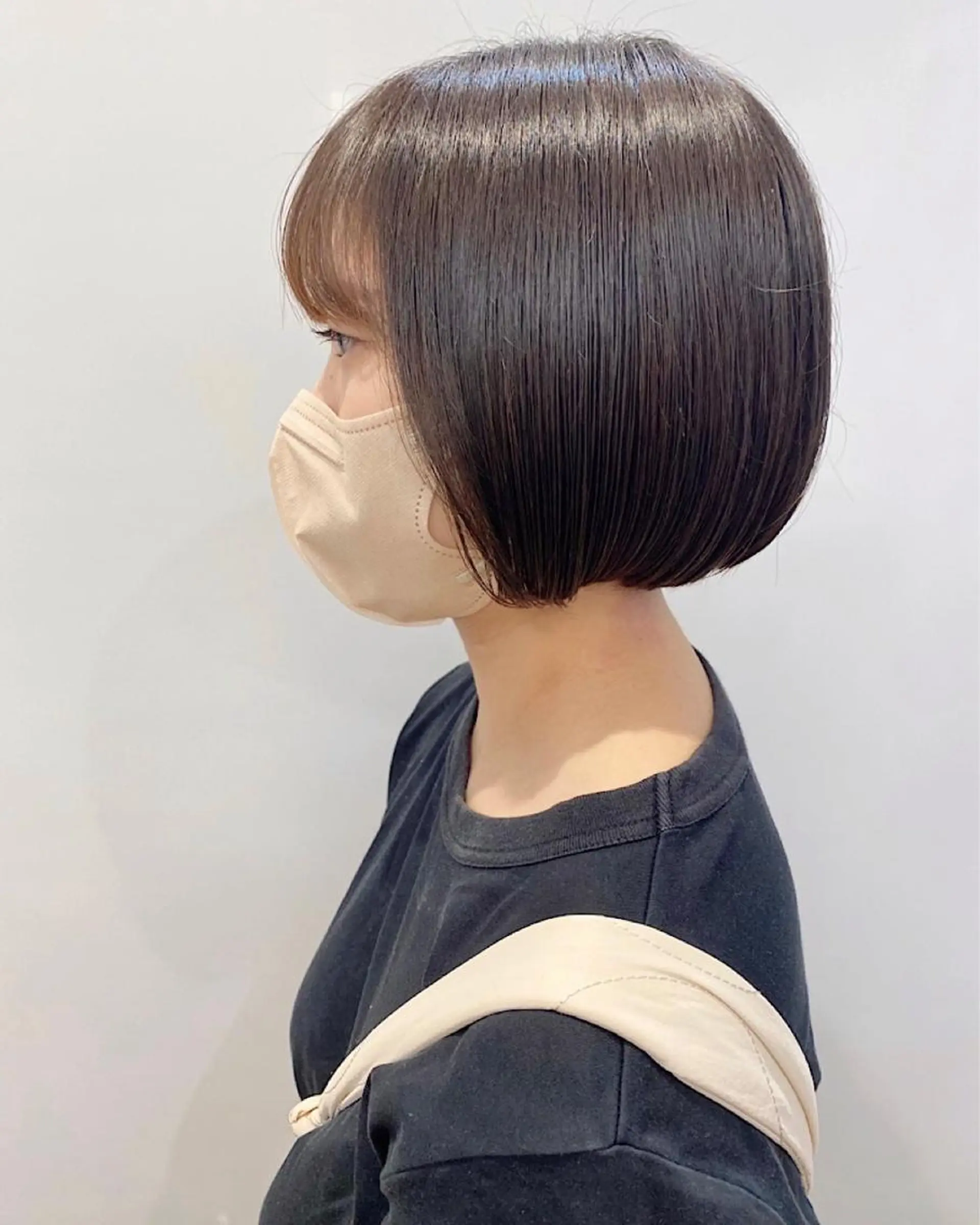 ショート ボブ 石山 /切りっぱなしボブのヘアスタイル