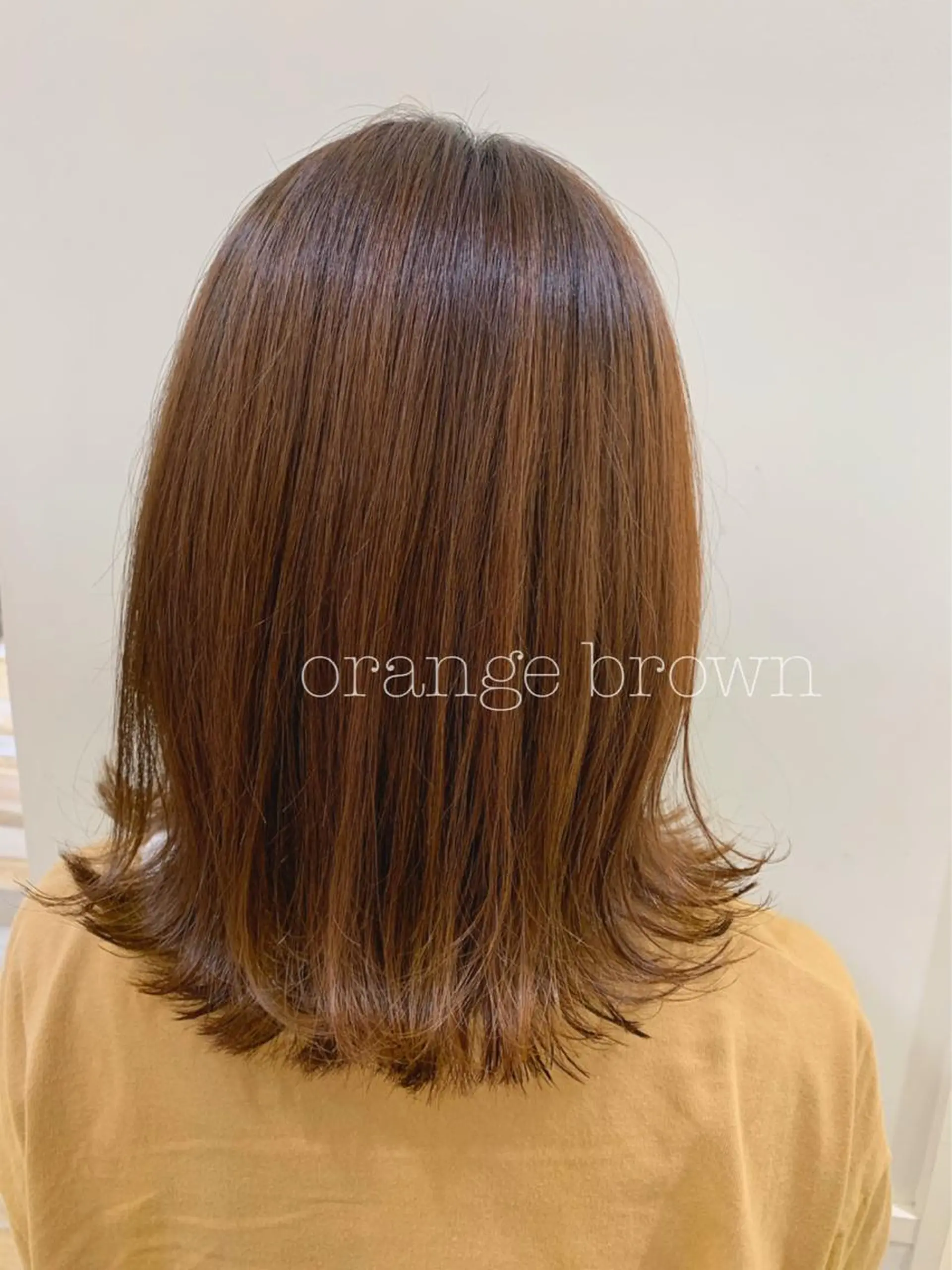 ミディアム カラー ぱつっとボブ/ 小野あかねのその他イメージ