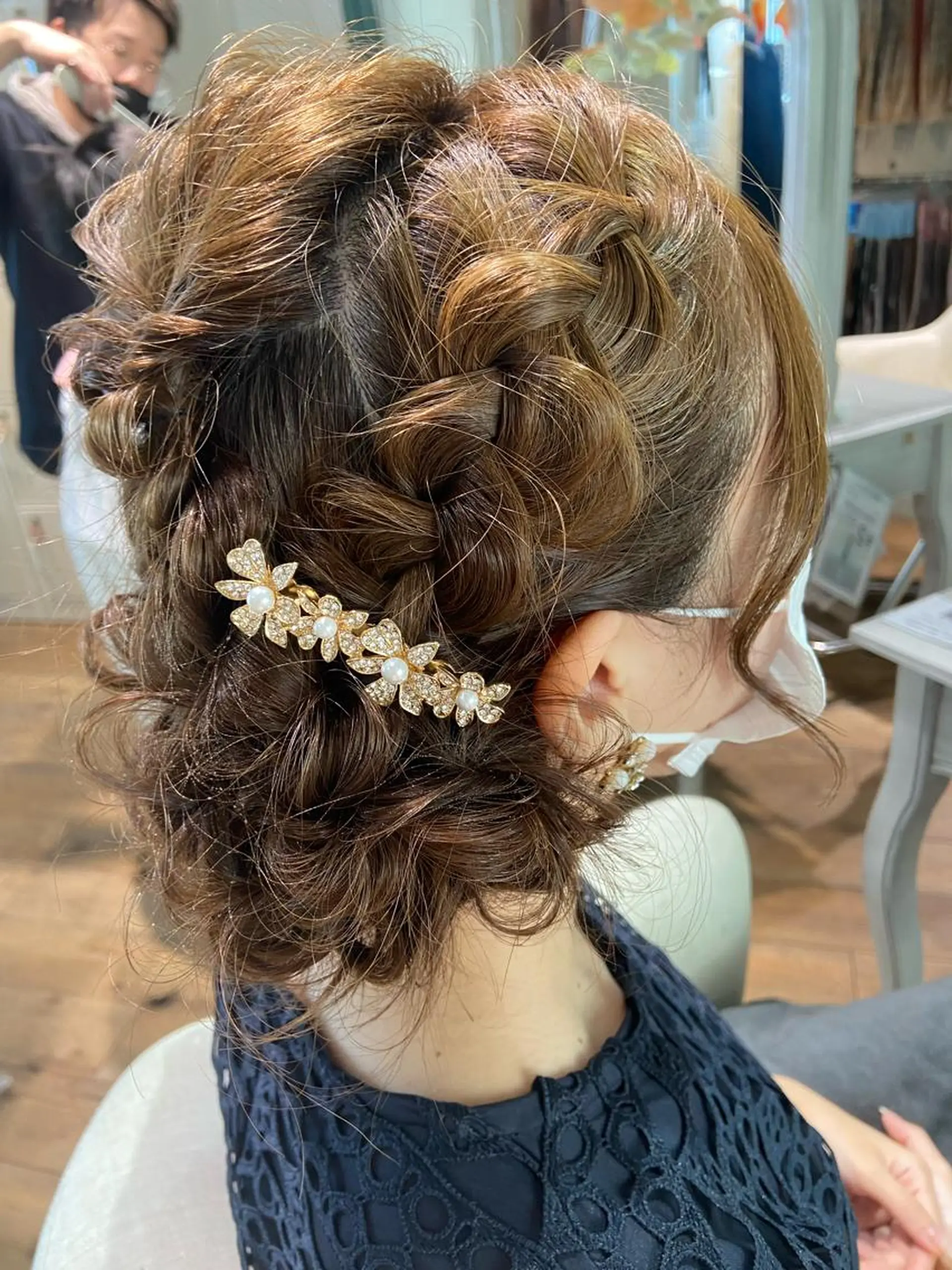 ヘアアレンジ ヘアカラー トリートメント 🧸プルエクステ❤︎ ネイルKAO🧸のヘアスタイル