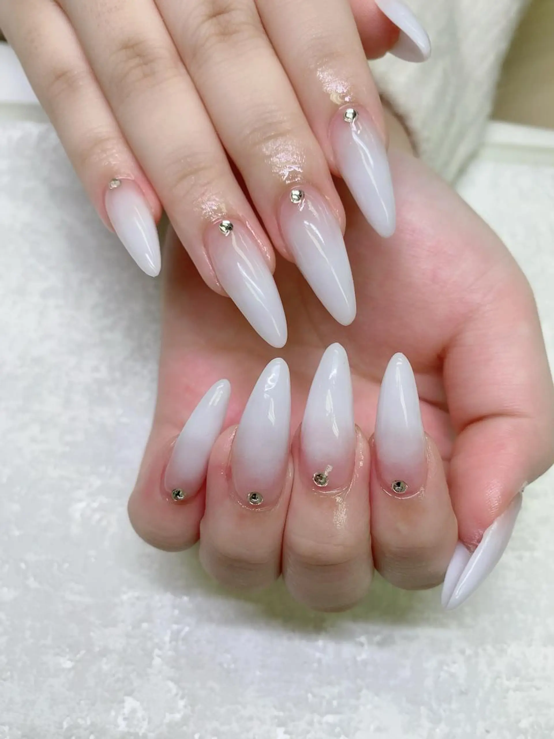 ロング ハンドネイル JNA認定講師🌸 RIEのネイルデザイン