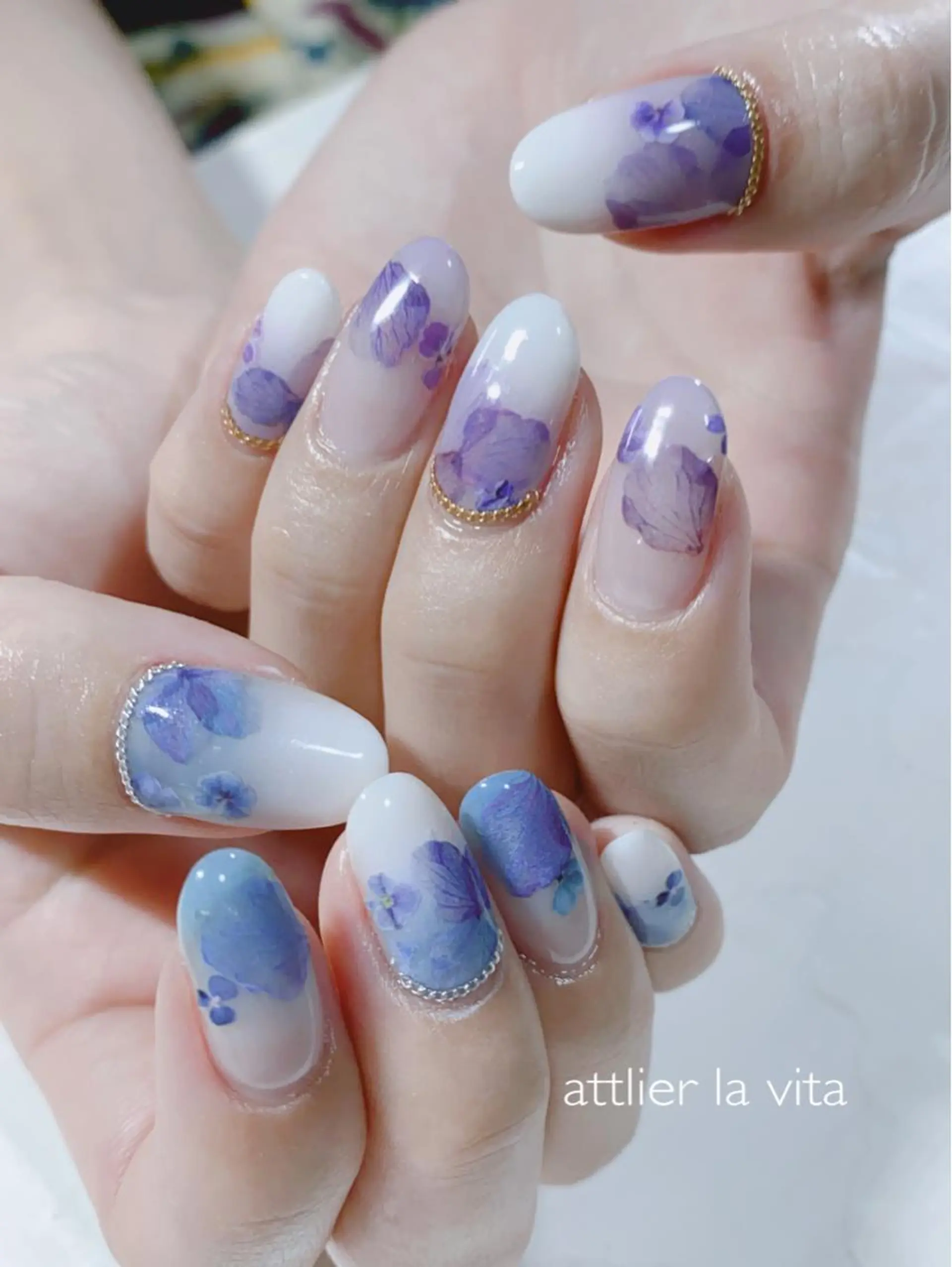 ミディアム ネイル atelier la vita所属・lavita. mimuraのネイルデザイン