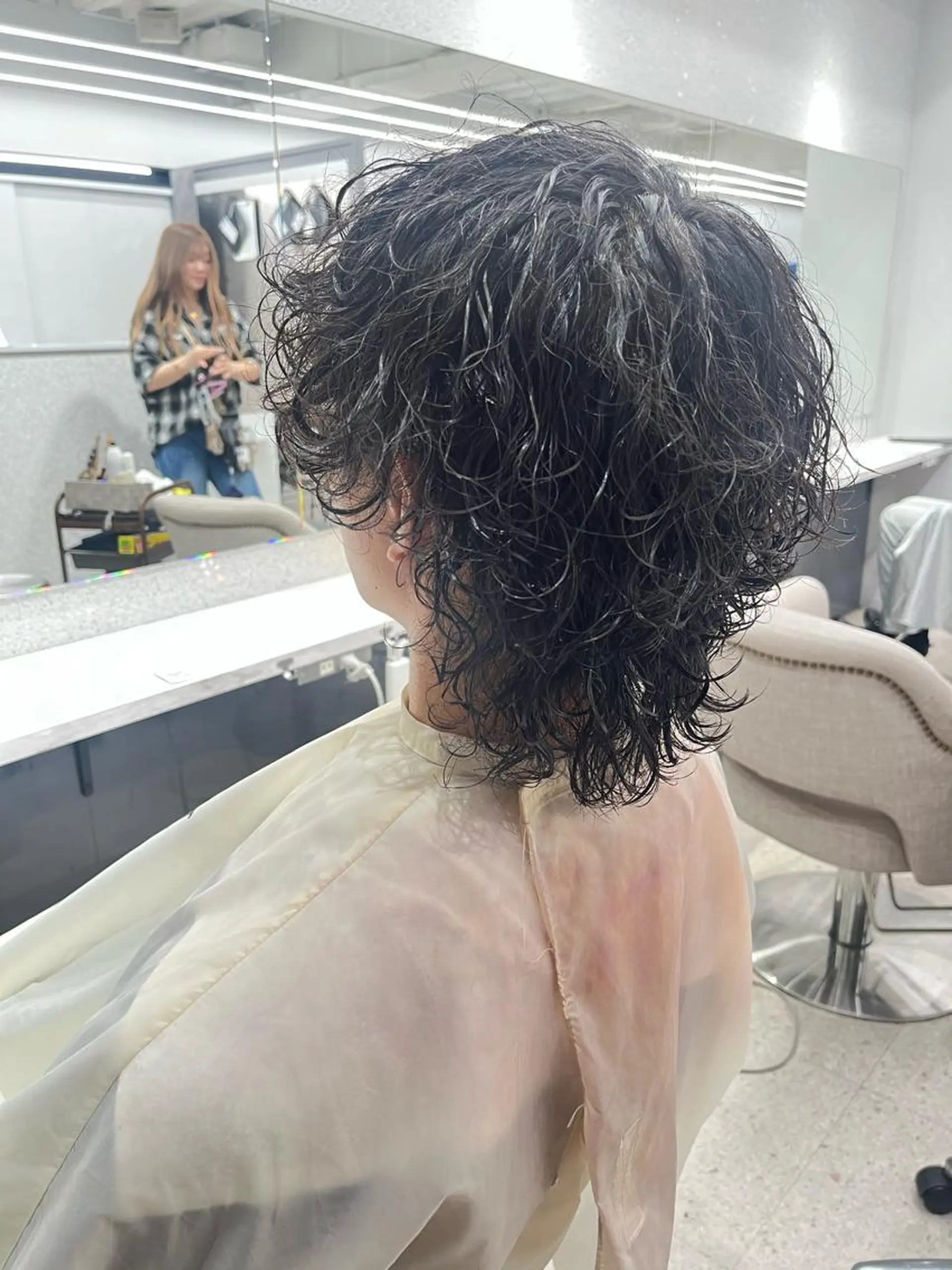 パーマ メンズ カット パーマ 🍐シャドウパーマ メンズ特化/守岡🍐のヘアスタイル