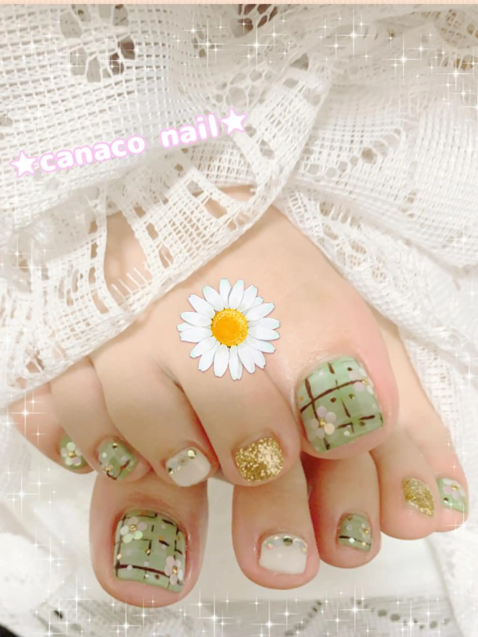 ネイル フットネイル Felice所属・ベテランネイル cnc  nailのネイルデザイン