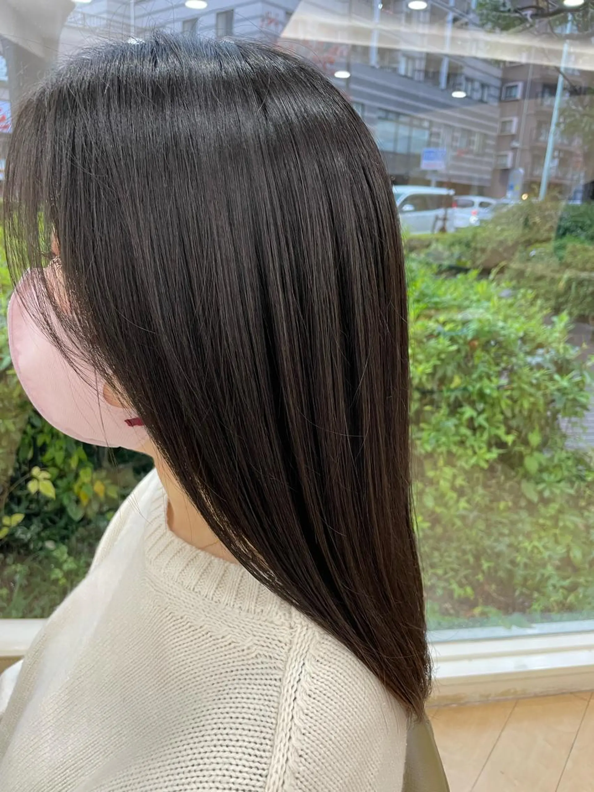 ロング カット ヘッドスパ 福原 亜祐美のヘアスタイル