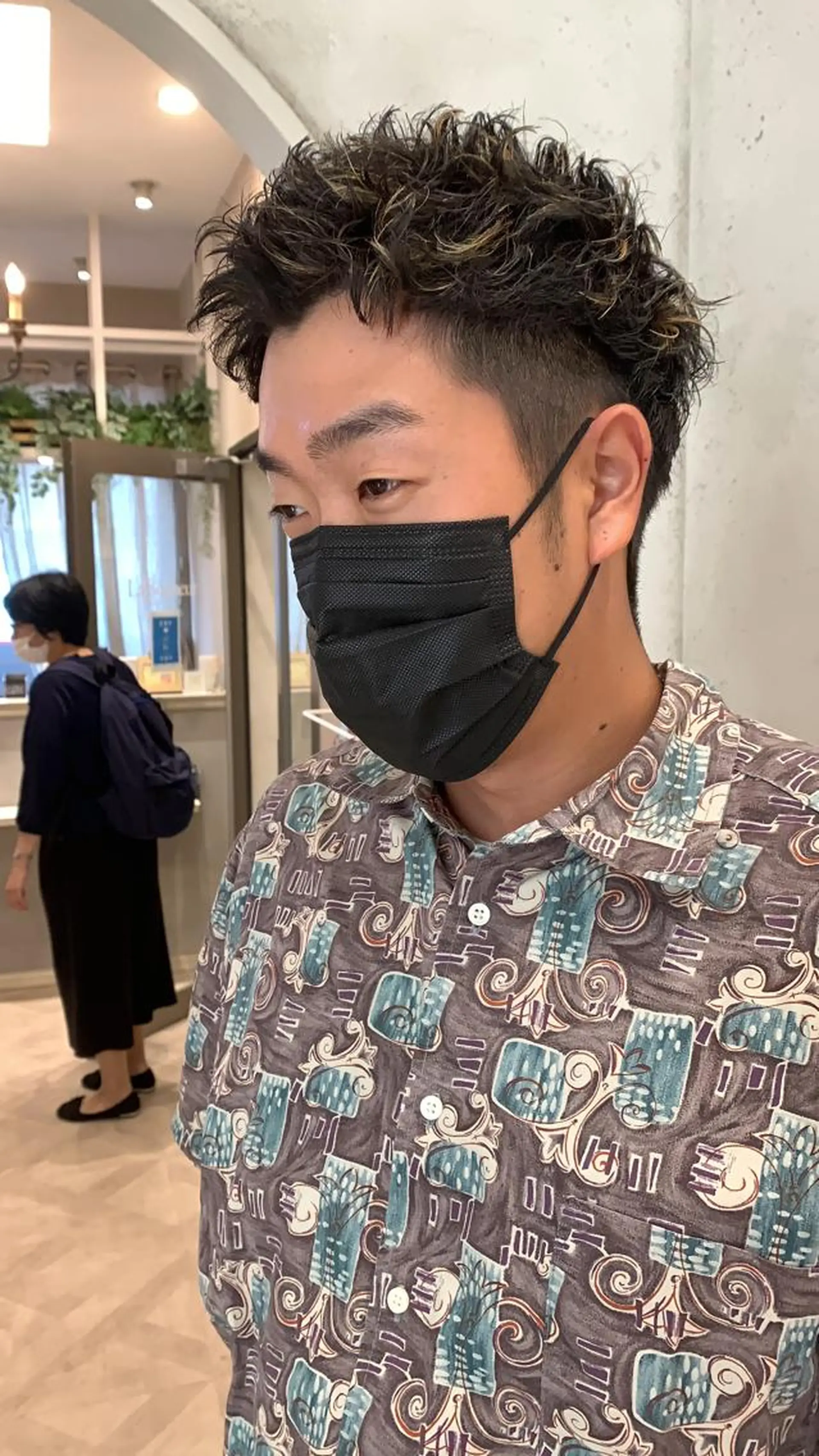 メンズ カット ima所属・ima代表 ニヘイのヘアスタイル