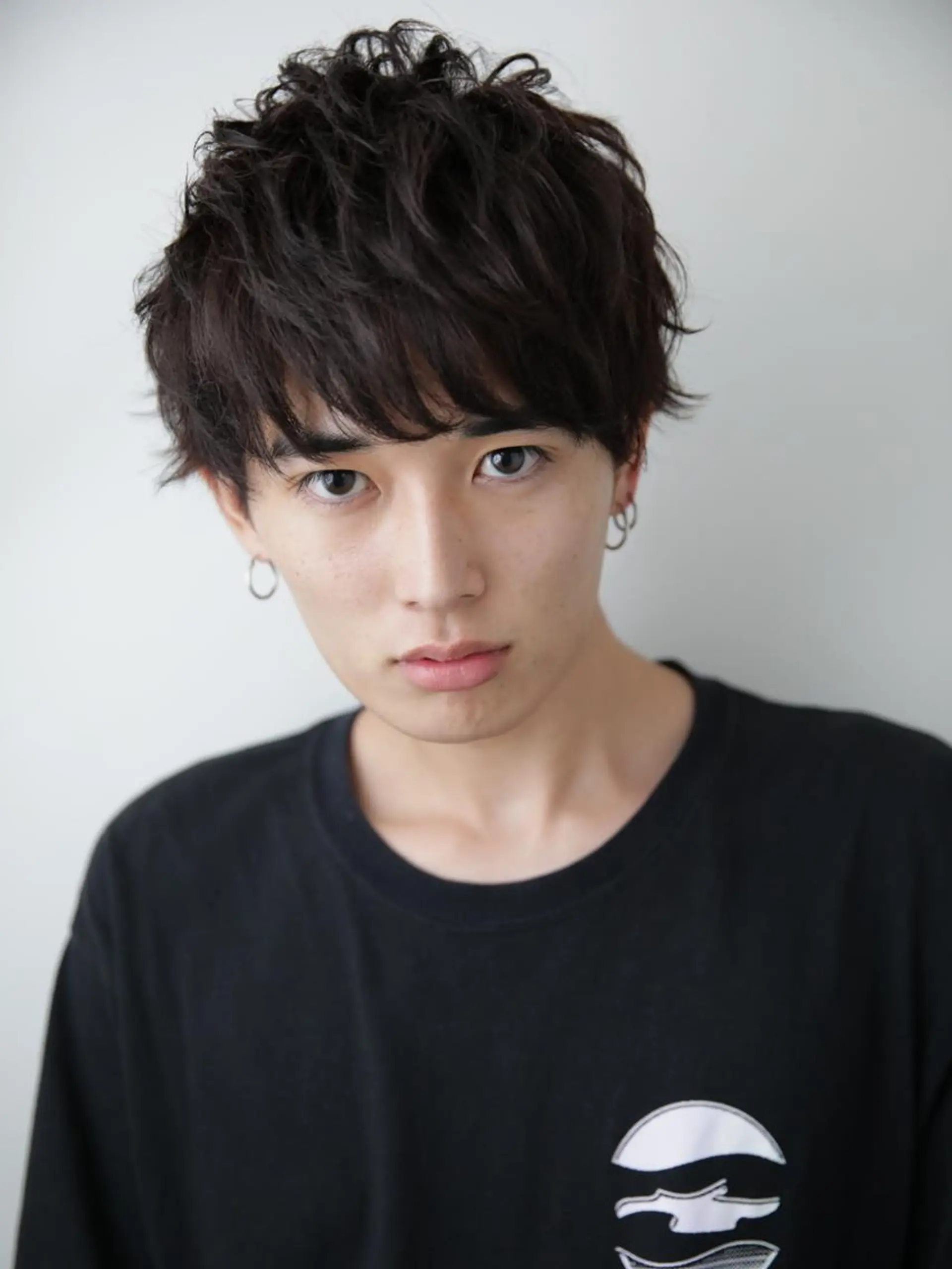 パーマ メンズ 山下 直人のヘアスタイル