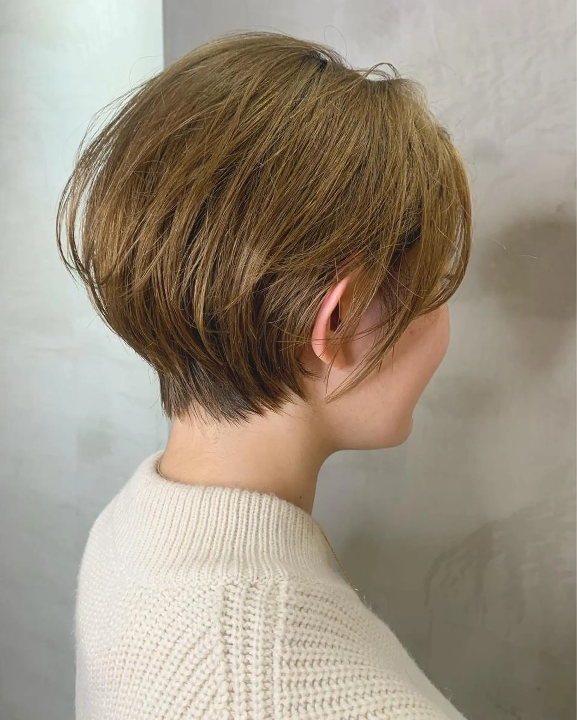 ショート カラー カット ヘアカラー トリートメント 🉐レイヤー/塩見 弘樹🉐渋谷のヘアスタイル