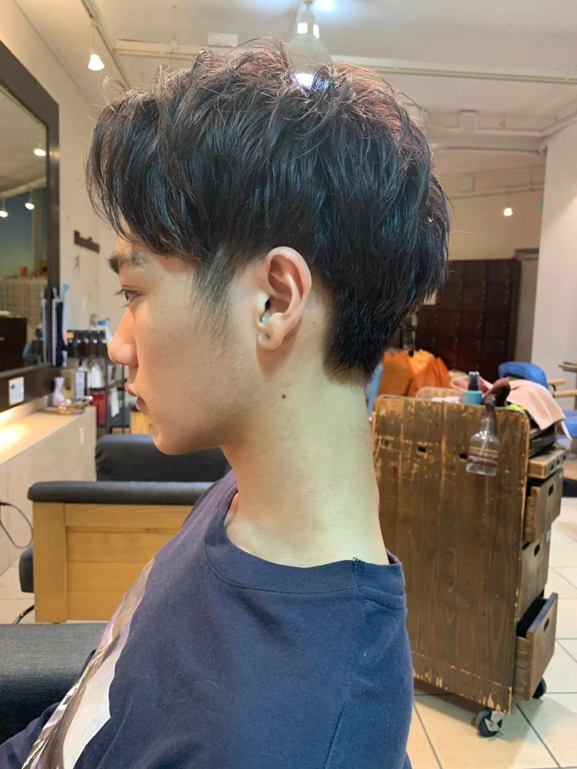 メンズ ハイトーンカラー🩵 耳ツボジュエリー/Aのその他イメージ