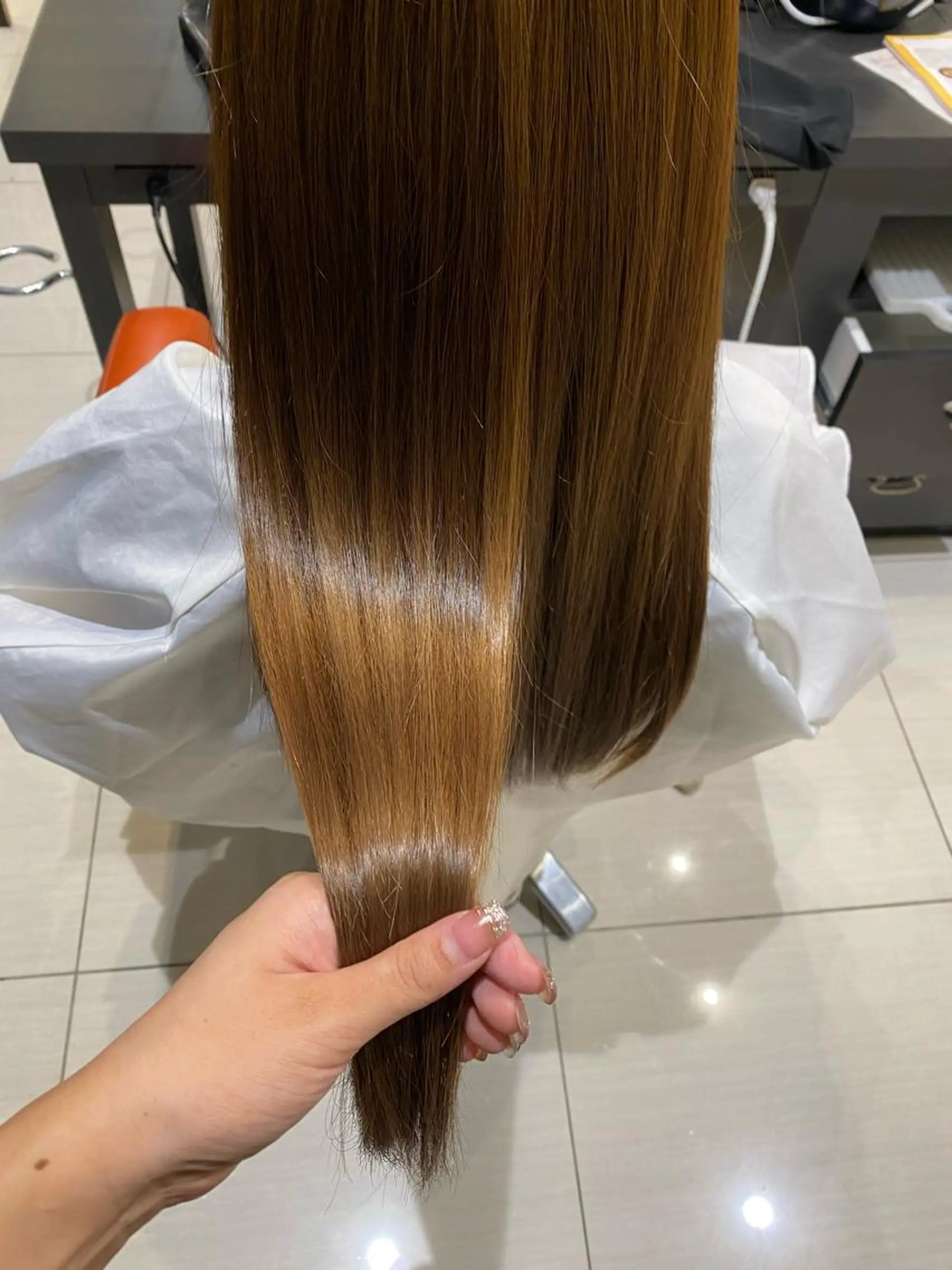 ロング 大口 楓のヘアスタイル