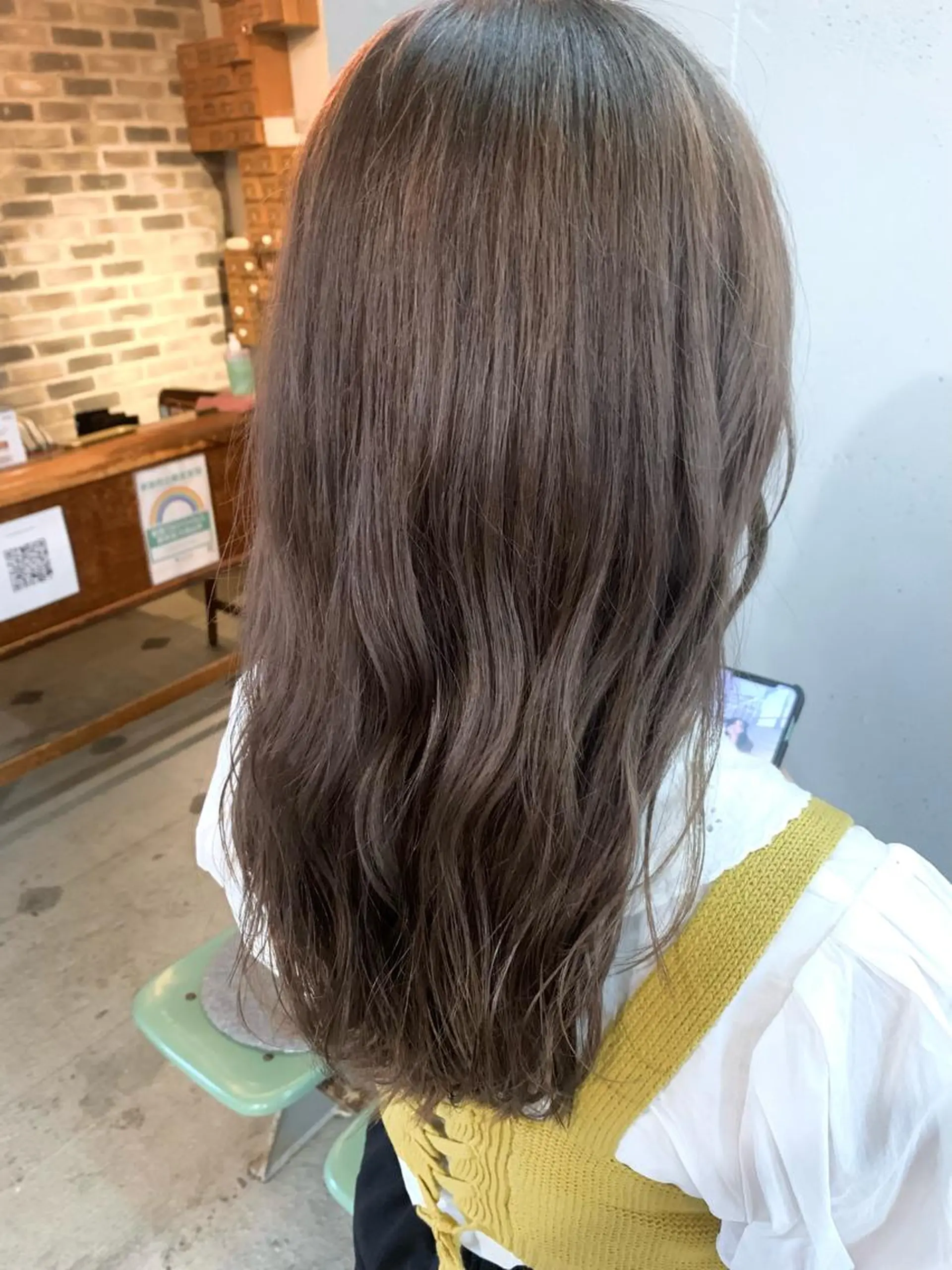 ミディアム カラー ベージュカラー ミルクティーベージュ ヘアカラー トリートメント 似合わせ×美髪改善✨ Yutoのヘアスタイル