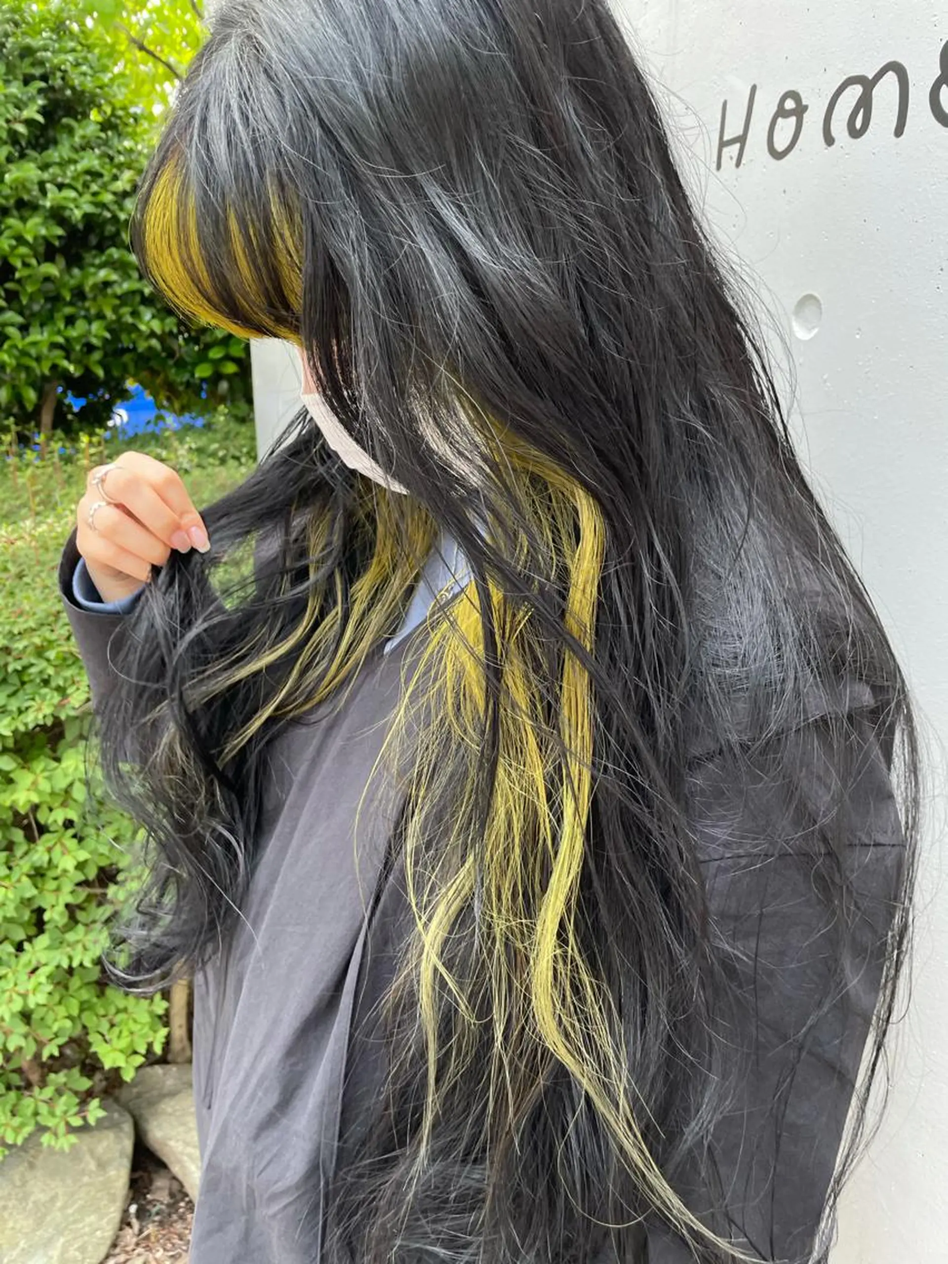 ロング カラー イエローカラー ヘアカラー トリートメント ヘッドスパ ヘアセット SALOWIN下北沢所属・hazuki 🌝のヘアスタイル