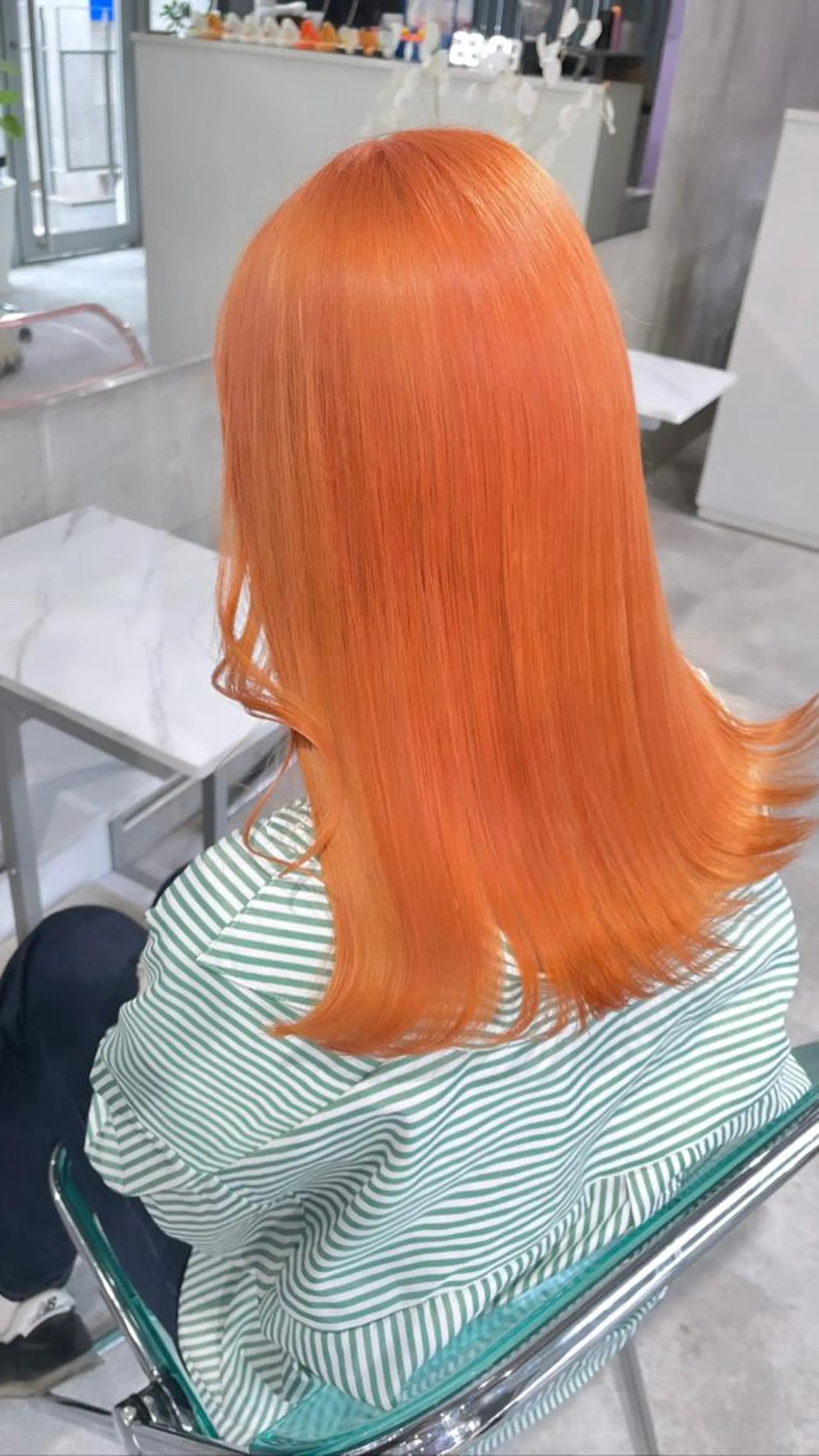 ミディアム Lavy kyoto所属・Lavy カラー&エクステのヘアスタイル