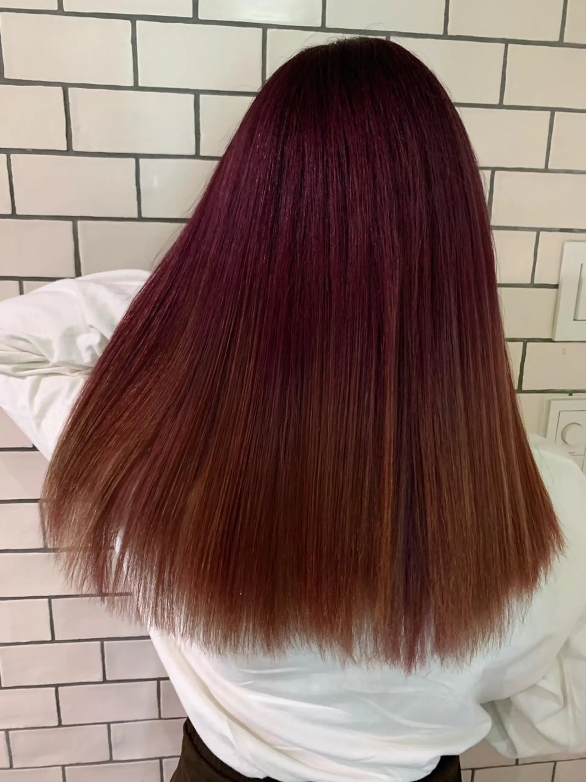 セミロング カラー ヘアアレンジ 指名支持率NO.1 スタイリストのヘアスタイル