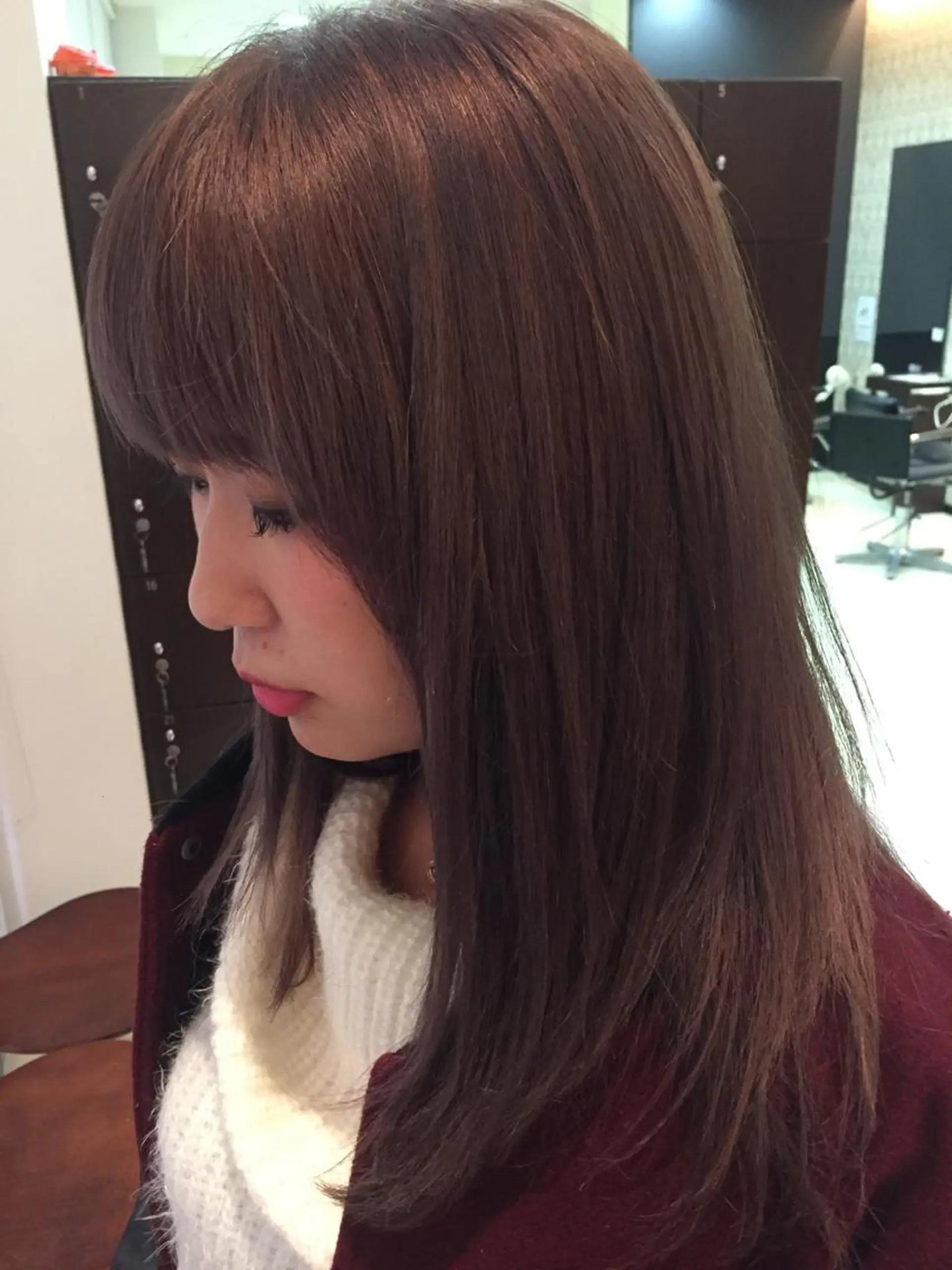 ロング カラー 関口 友行のヘアスタイル