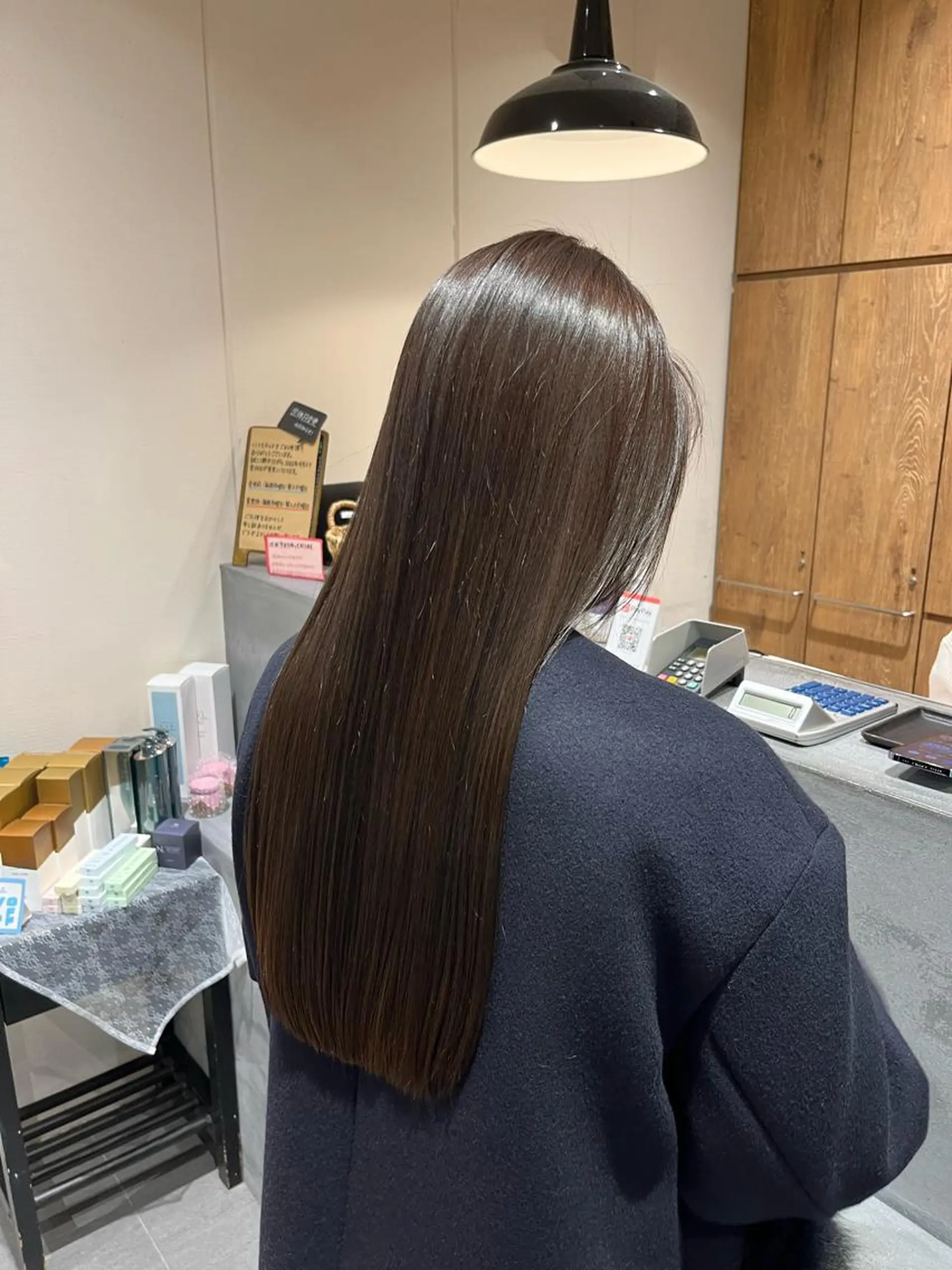 セミロング 髪質改善 トリートメント ReX HAIR INTERNATIONAL所属・畑中 香穂のヘアスタイル