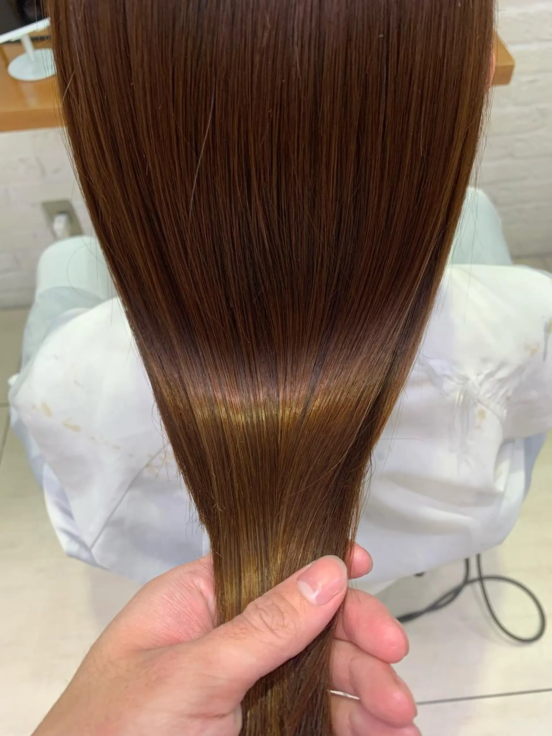 ロング カラー トリートメント メンズパーマ 岩成健志郎のヘアスタイル