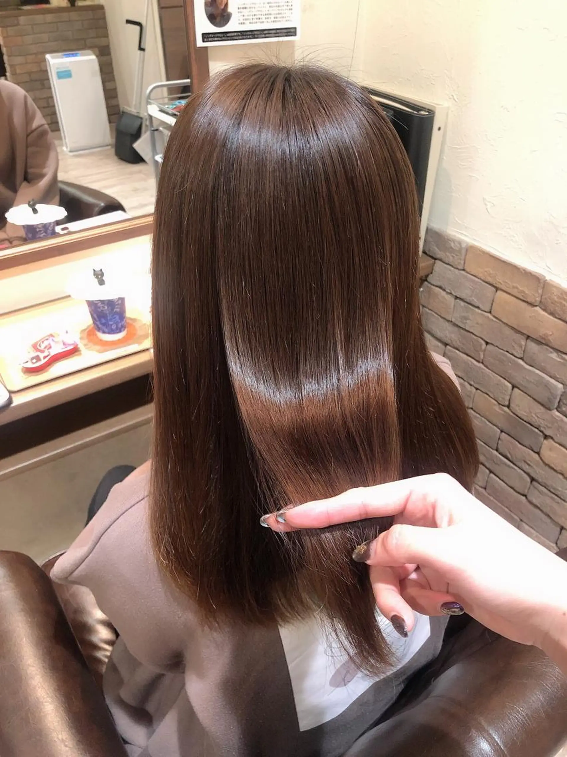 ロング カラー アッシュ インナーカラー 髪質改善 レイヤーカット ✨レイヤーお任せ✨ 林有里子のヘアスタイル