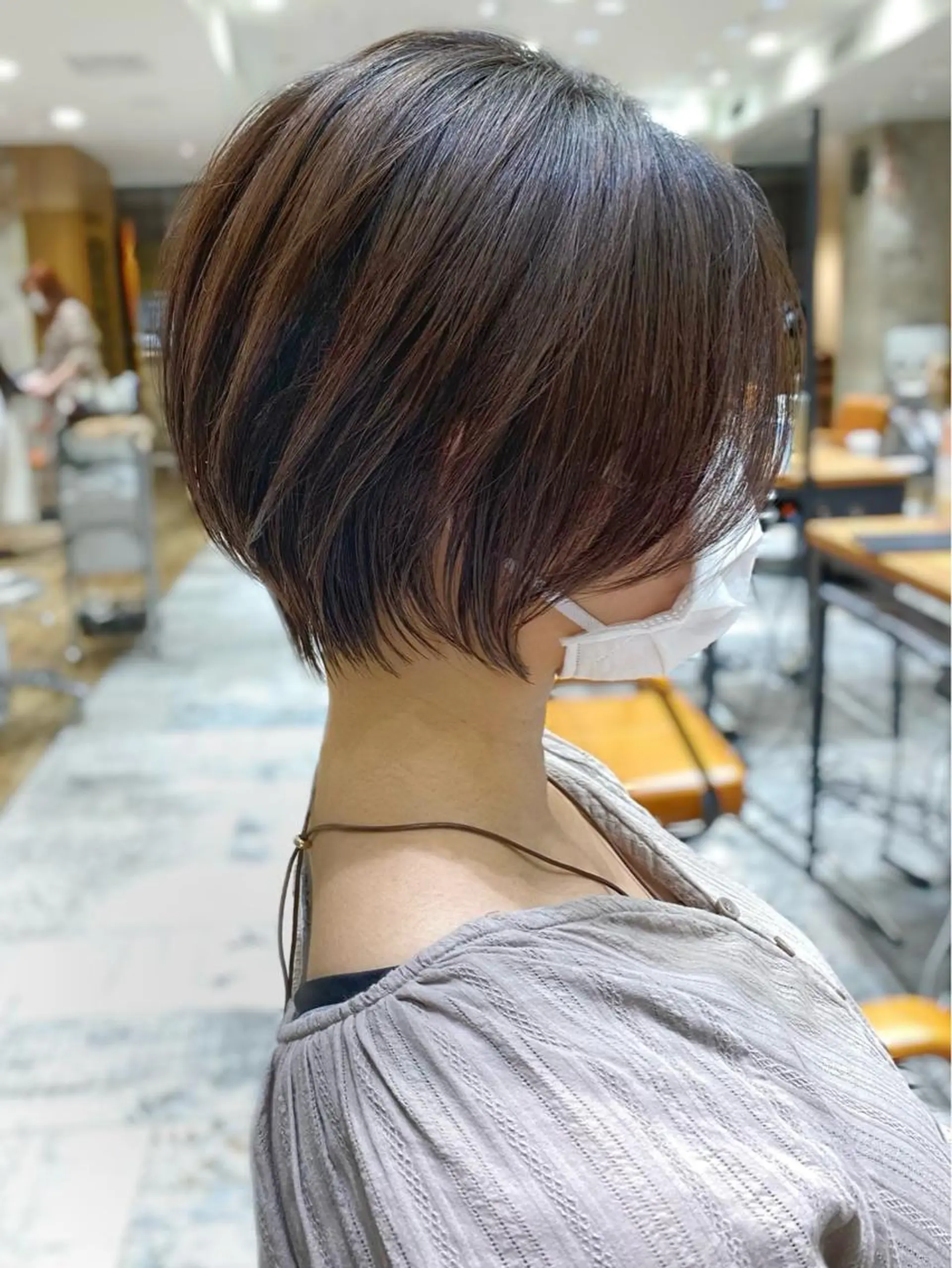 ショート カラー ショートボブ ボブ 似合わせカット ショートヘア 小顔カット カット ヘアカラー トリートメント ショート、ボブの神✨ 峯朋也✂︎✨のヘアスタイル