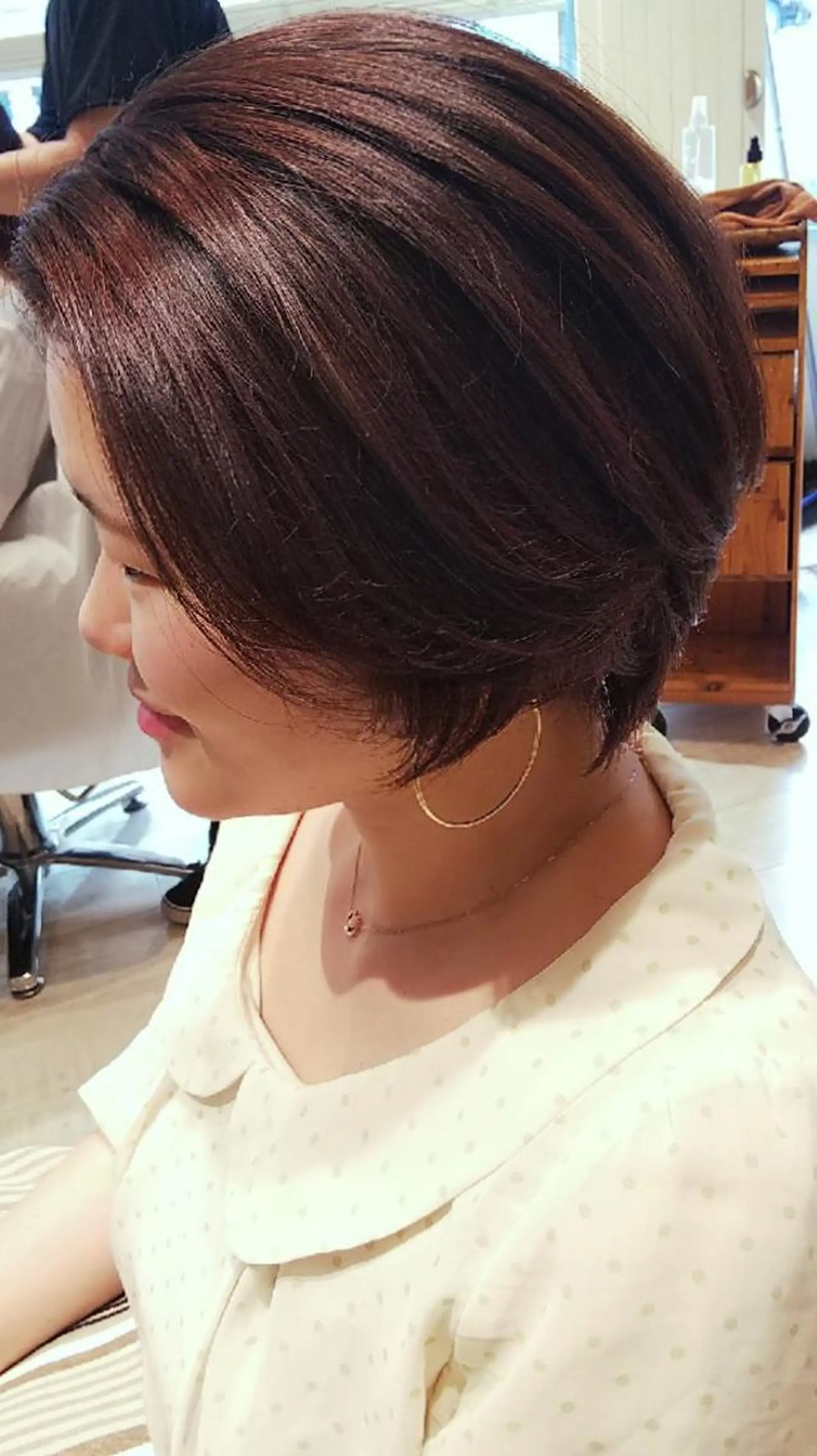 ショート ショートボブ ボブ ショートヘア こだしま   みなのヘアスタイル