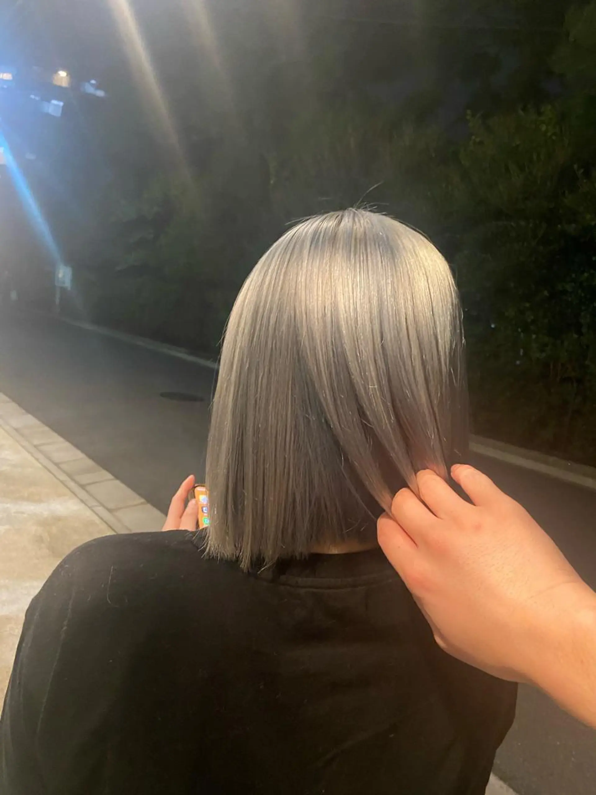 ショート カラー 🪼高評価🪼 💎柴崎の藤咲💎のヘアスタイル