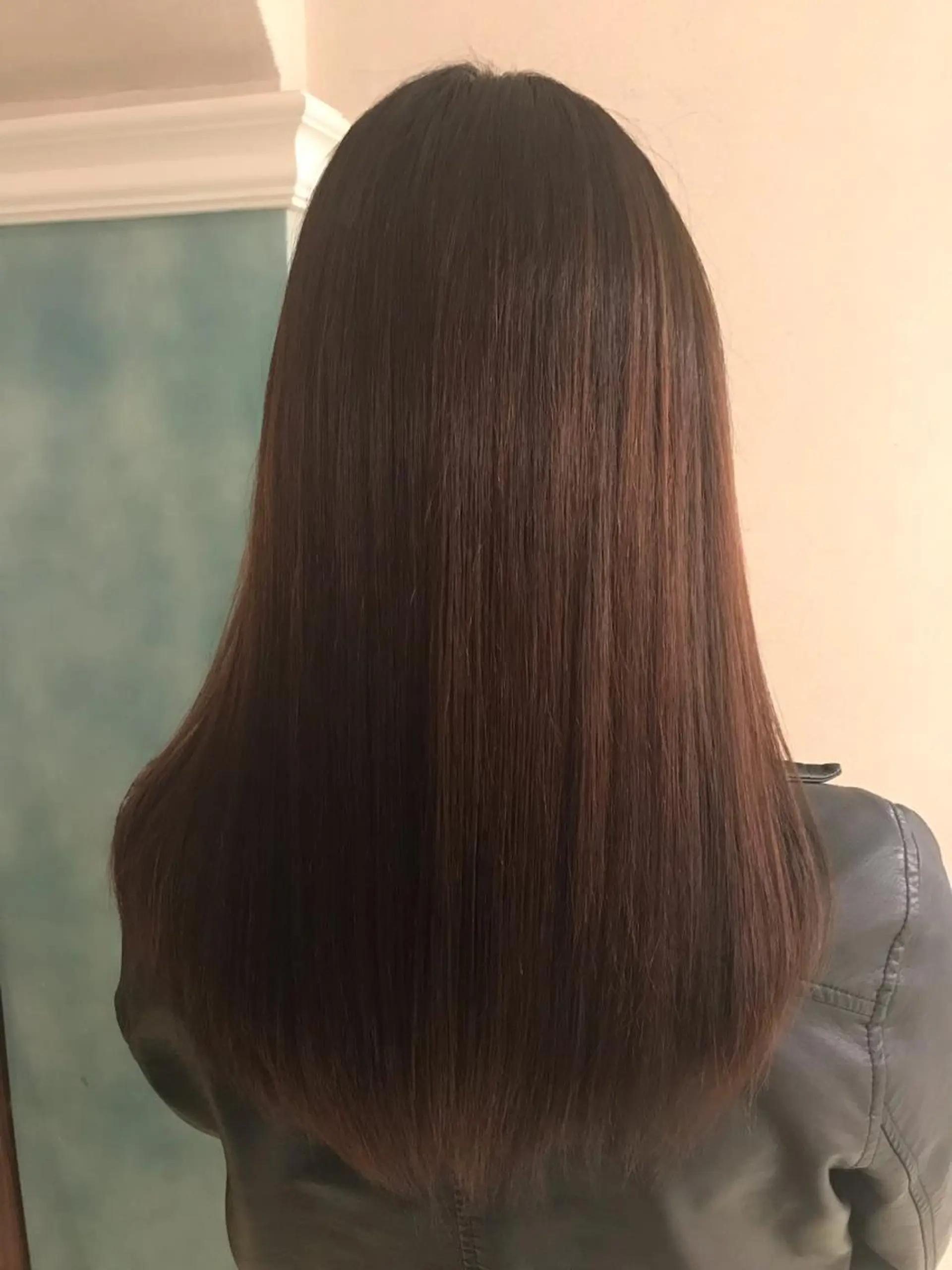 セミロング レイヤー/韓国❣️ 髪質改善/e_kiのヘアスタイル