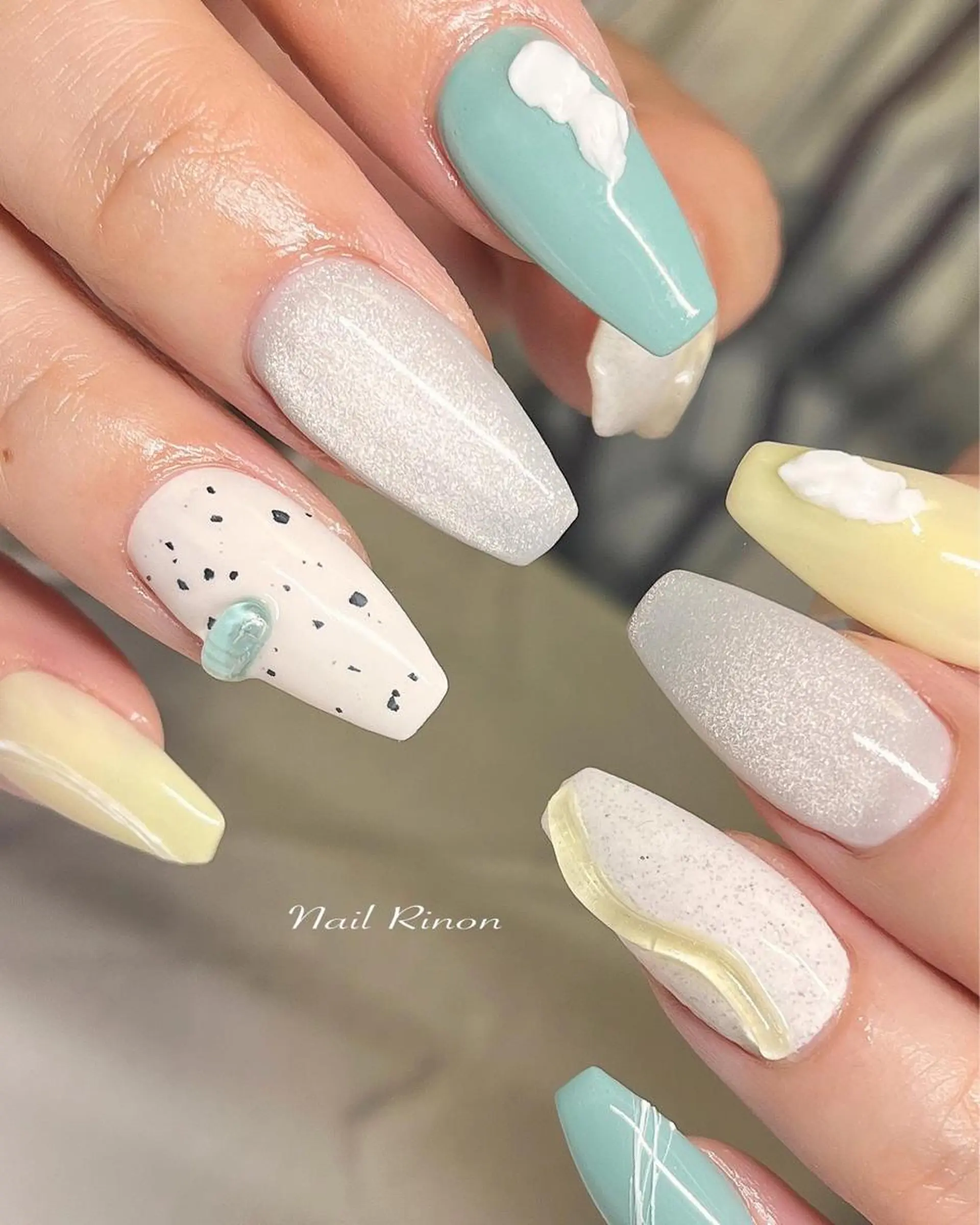 ネイル ニュアンスネイル ハンドネイル Nail Rinonのネイルデザイン