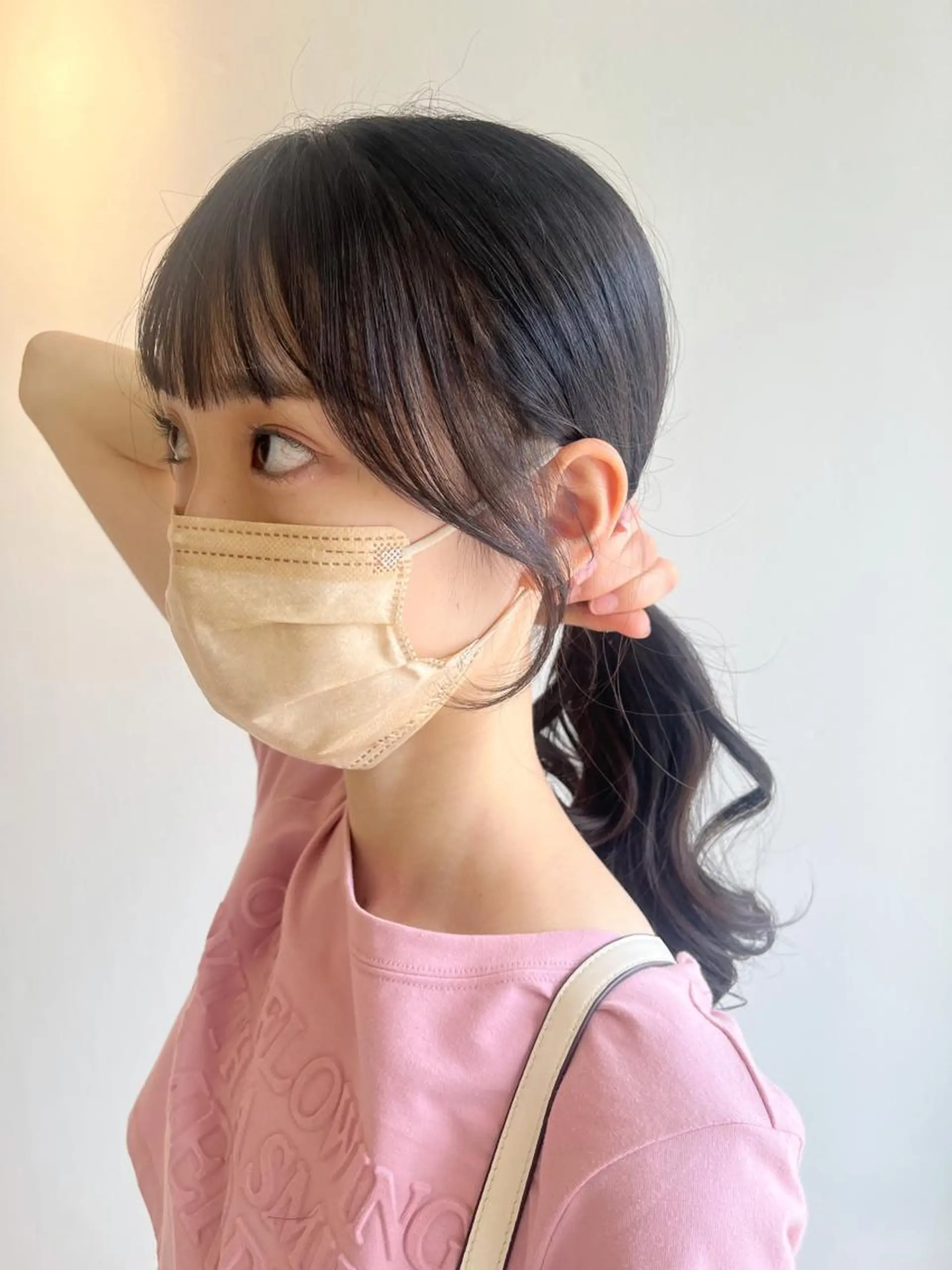 ロング 顔周りカット 村松 萌のヘアスタイル