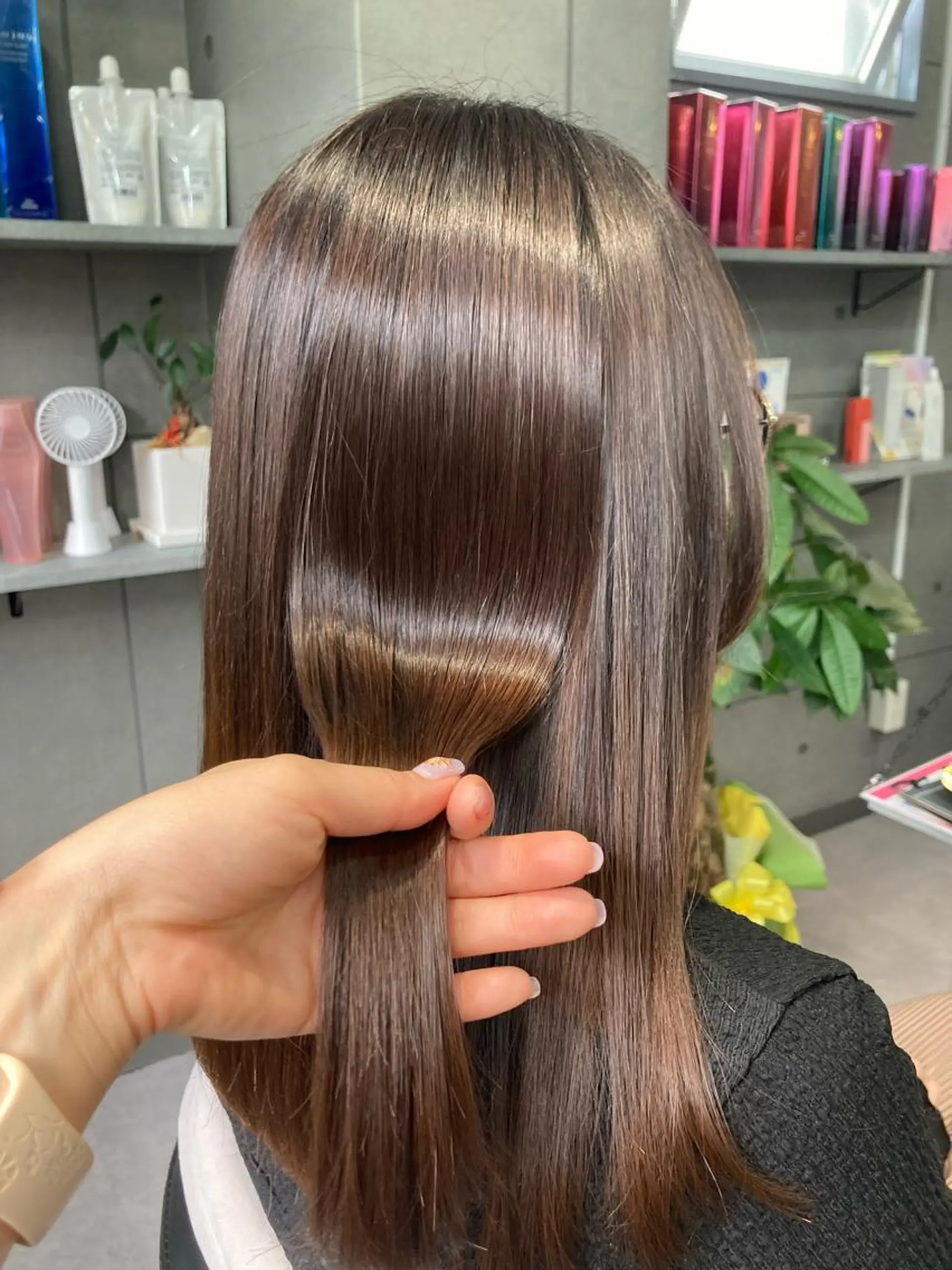 ロング 髪質改善☺︎縮毛矯正 ふじい まりんのヘアスタイル